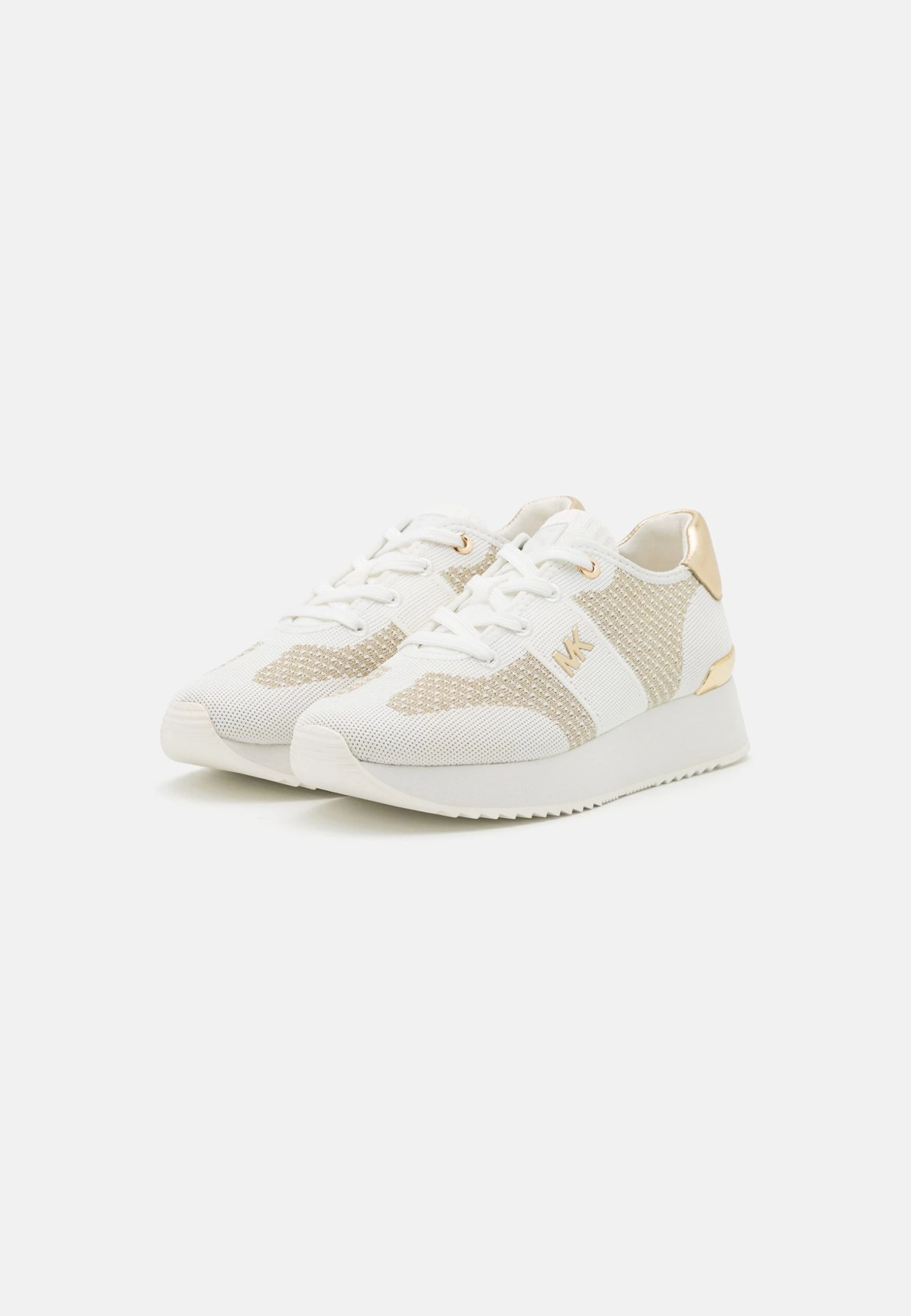 MICHAEL Michael Kors Monique Knit Trainer - Sneakers Laag - Pale Gold 5 MICHAEL Michael Kors Monique Knit Trainer - Sneakers Laag - Pale Gold - Afbeelding 3