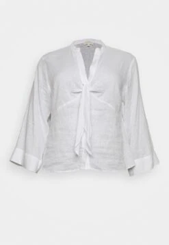 MICHAEL Michael Kors Solid Tie Blouse - Blouse - White 10 MICHAEL Michael Kors Solid Tie Blouse - Blouse - White -MICHAEL Michael Kors 5deda95303d24d1b9d6f0da8ca226097