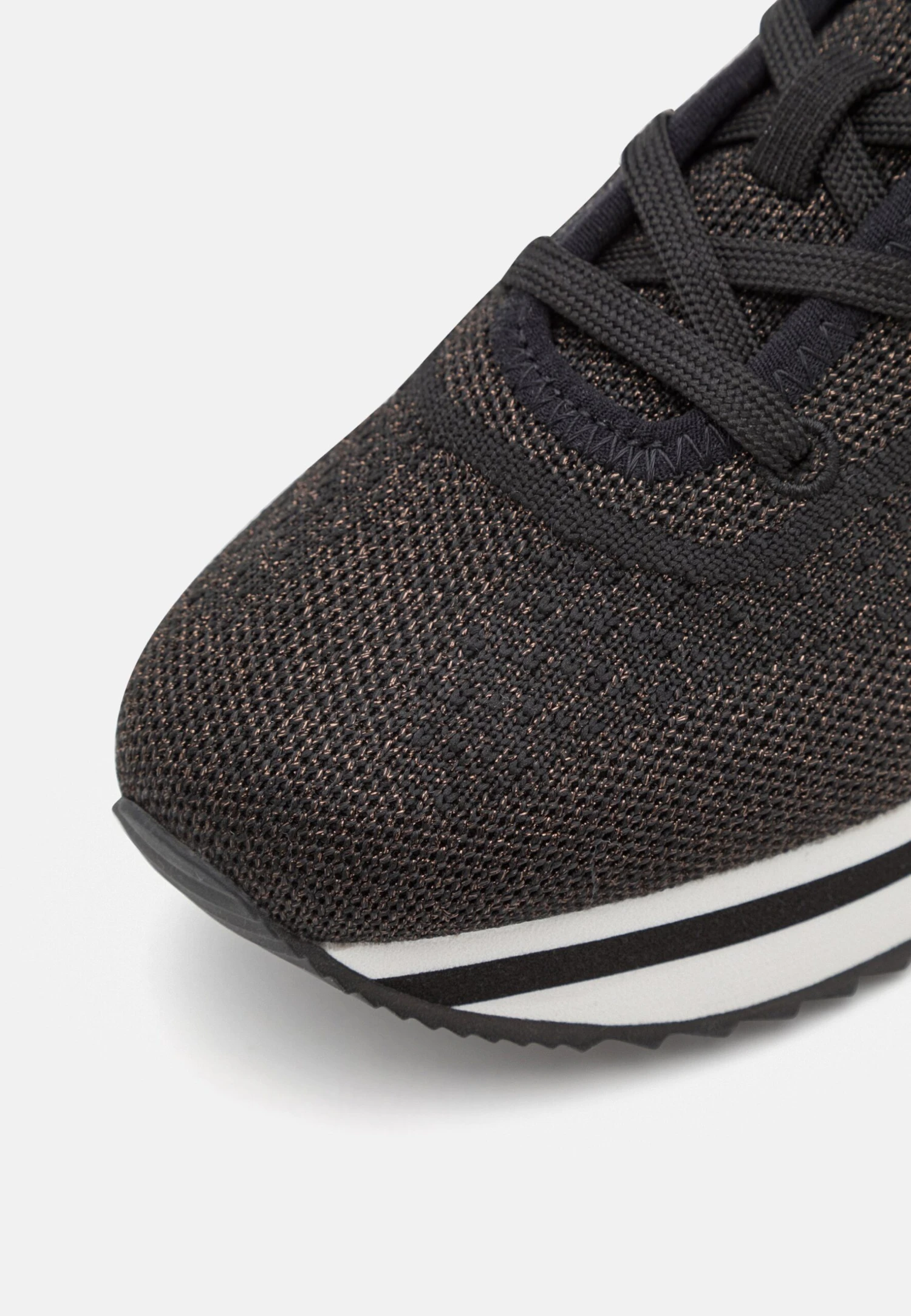 MICHAEL Michael Kors Monique Trainer - Sneakers Laag - Black/Bronze 9 MICHAEL Michael Kors Monique Trainer - Sneakers Laag - Black/Bronze - Afbeelding 7