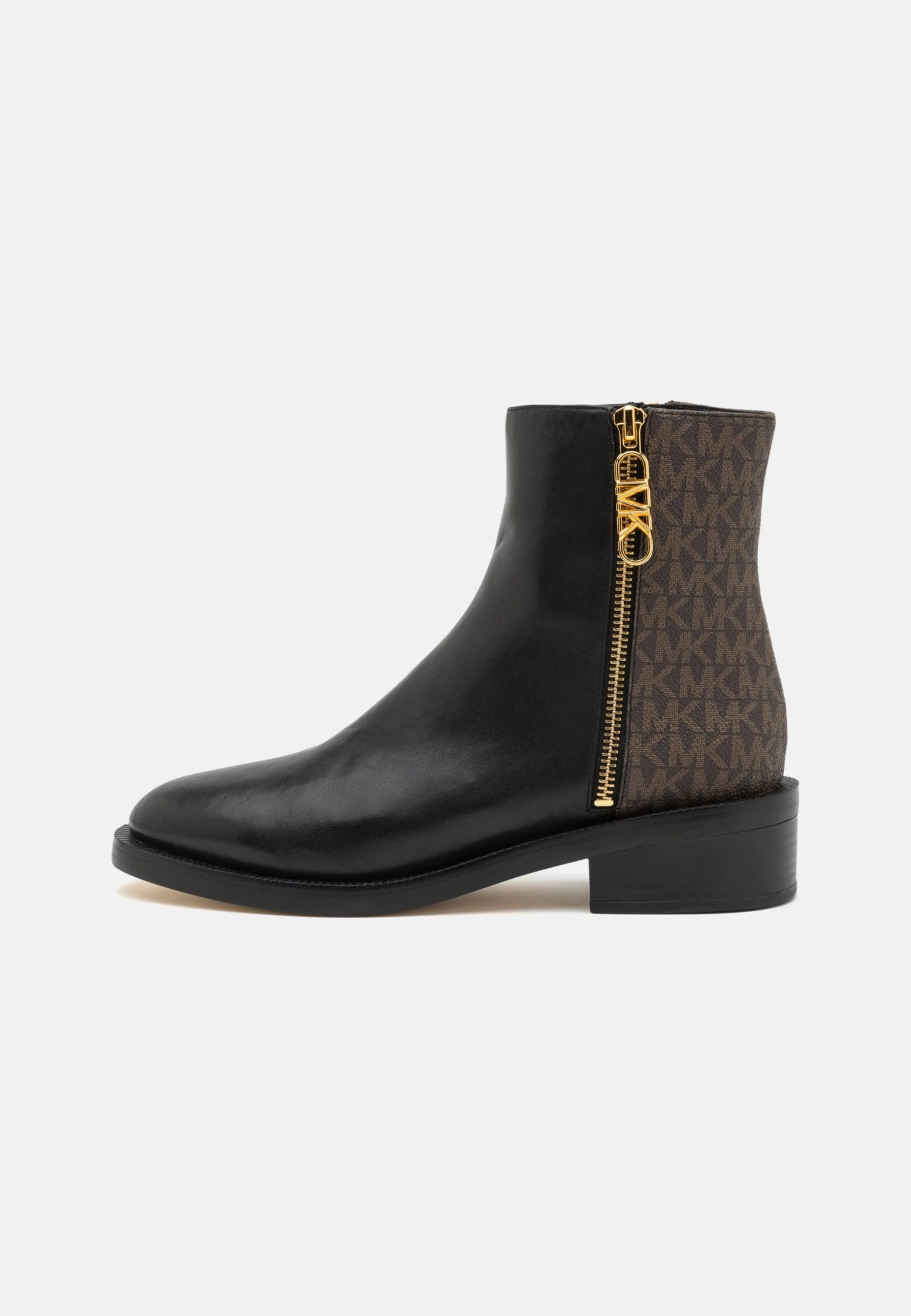 MICHAEL Michael Kors Regan- Korte Laarzen - Black/Brown 4 MICHAEL Michael Kors Regan- Korte Laarzen - Black/Brown - Afbeelding 2