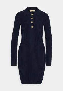 MICHAEL Michael Kors Polo- Gebreide Jurk - Midnightblue 10 MICHAEL Michael Kors Polo- Gebreide Jurk - Midnightblue -MICHAEL Michael Kors 5ff48e5f02b244f5b3d125c31accc43b