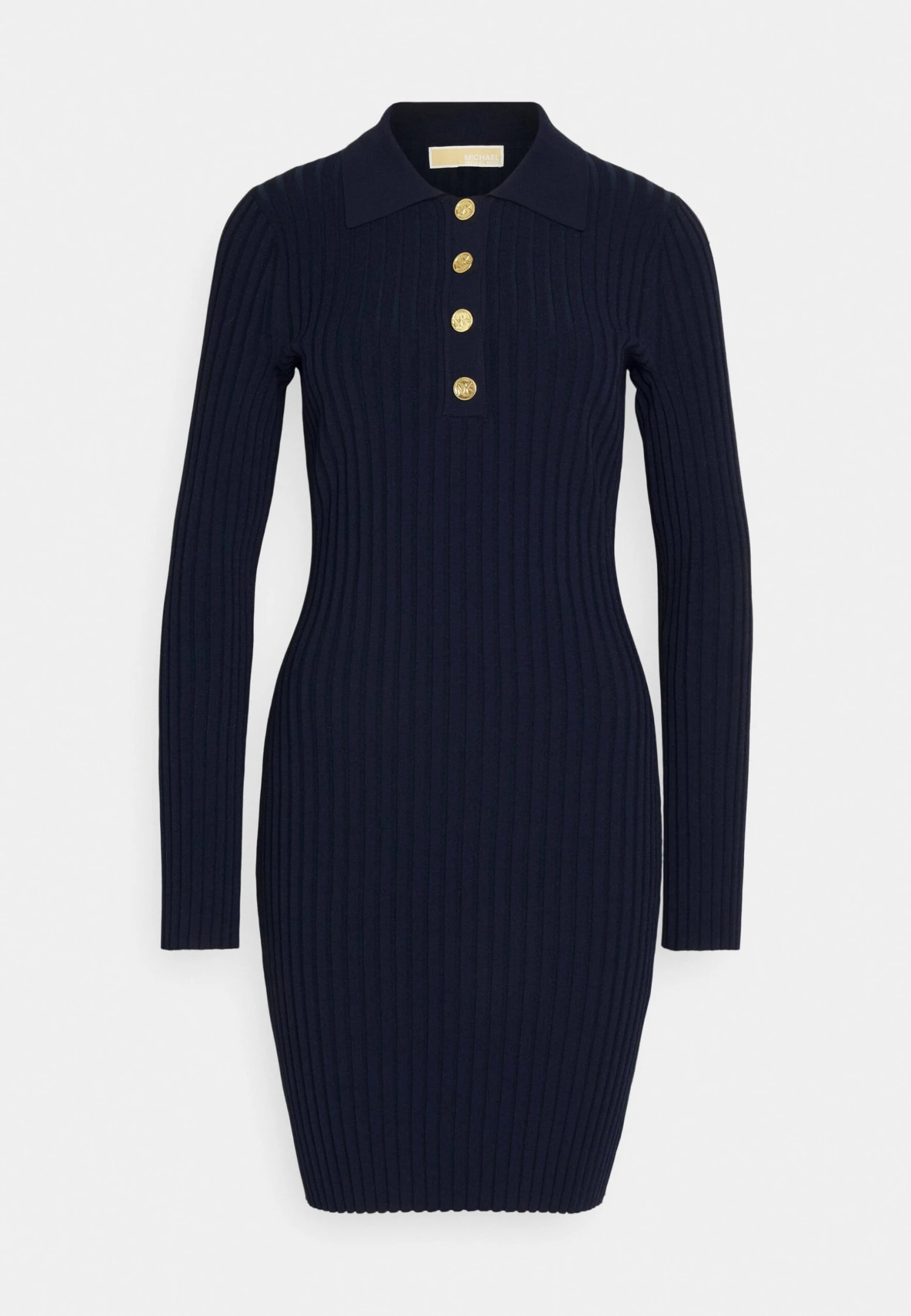 MICHAEL Michael Kors Polo- Gebreide Jurk - Midnightblue 6 MICHAEL Michael Kors Polo- Gebreide Jurk - Midnightblue - Afbeelding 4