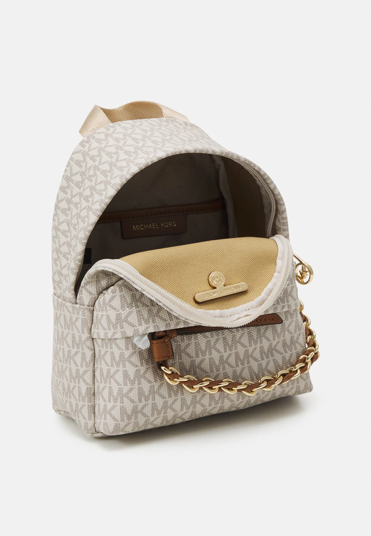 MICHAEL Michael Kors Slater Backpack - Rugzak - Vanilla/Acrn 5 MICHAEL Michael Kors Slater Backpack - Rugzak - Vanilla/Acrn - Afbeelding 3