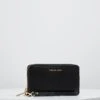 MICHAEL Michael Kors Jet Set Flat Case Crossgrain- Portemonnee - Black -MICHAEL Michael Kors 60383f1e7f5d42ed8ceb54ed9b14104c