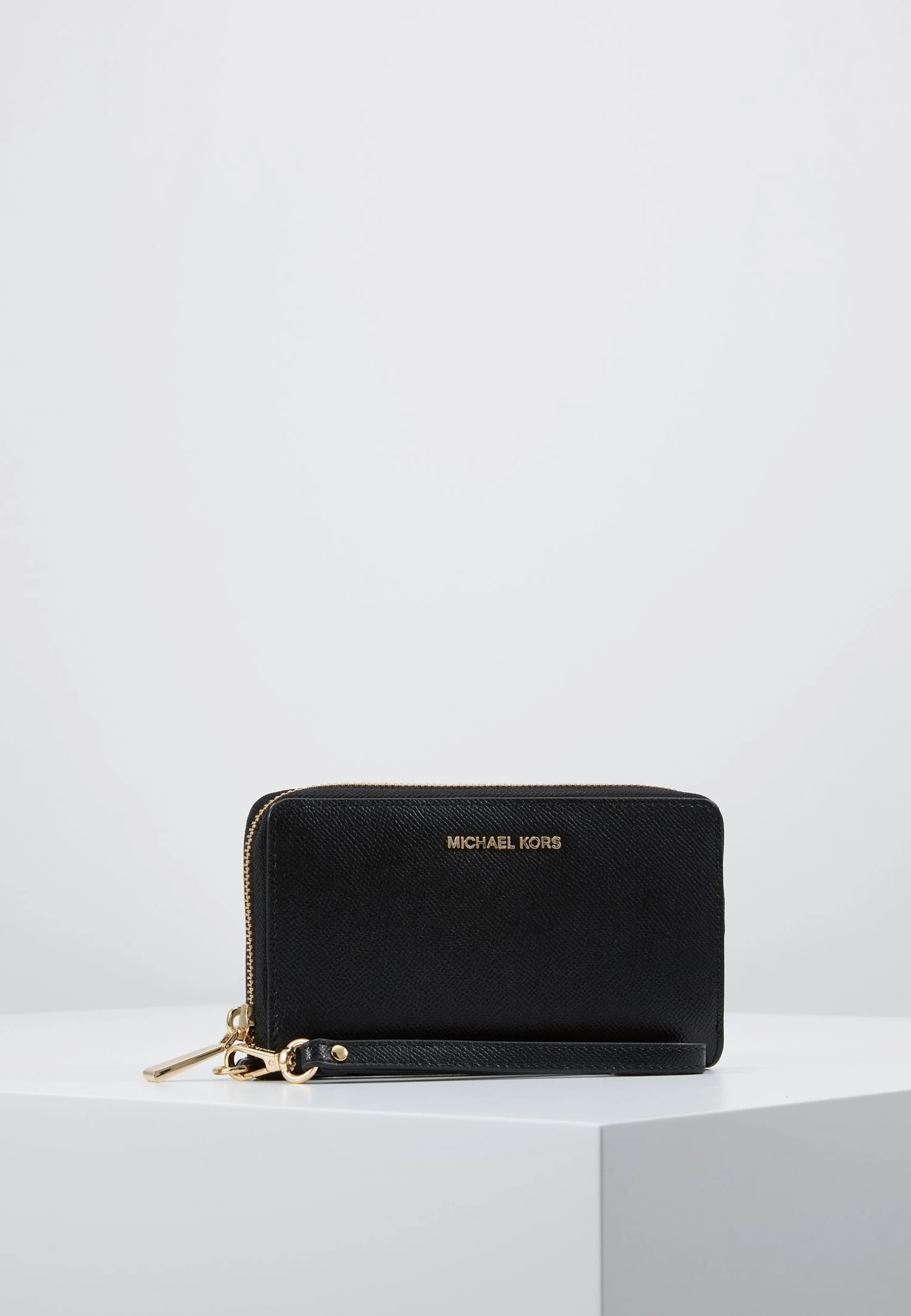 MICHAEL Michael Kors Jet Set Flat Case Crossgrain- Portemonnee - Black 3 MICHAEL Michael Kors Jet Set Flat Case Crossgrain- Portemonnee - Black