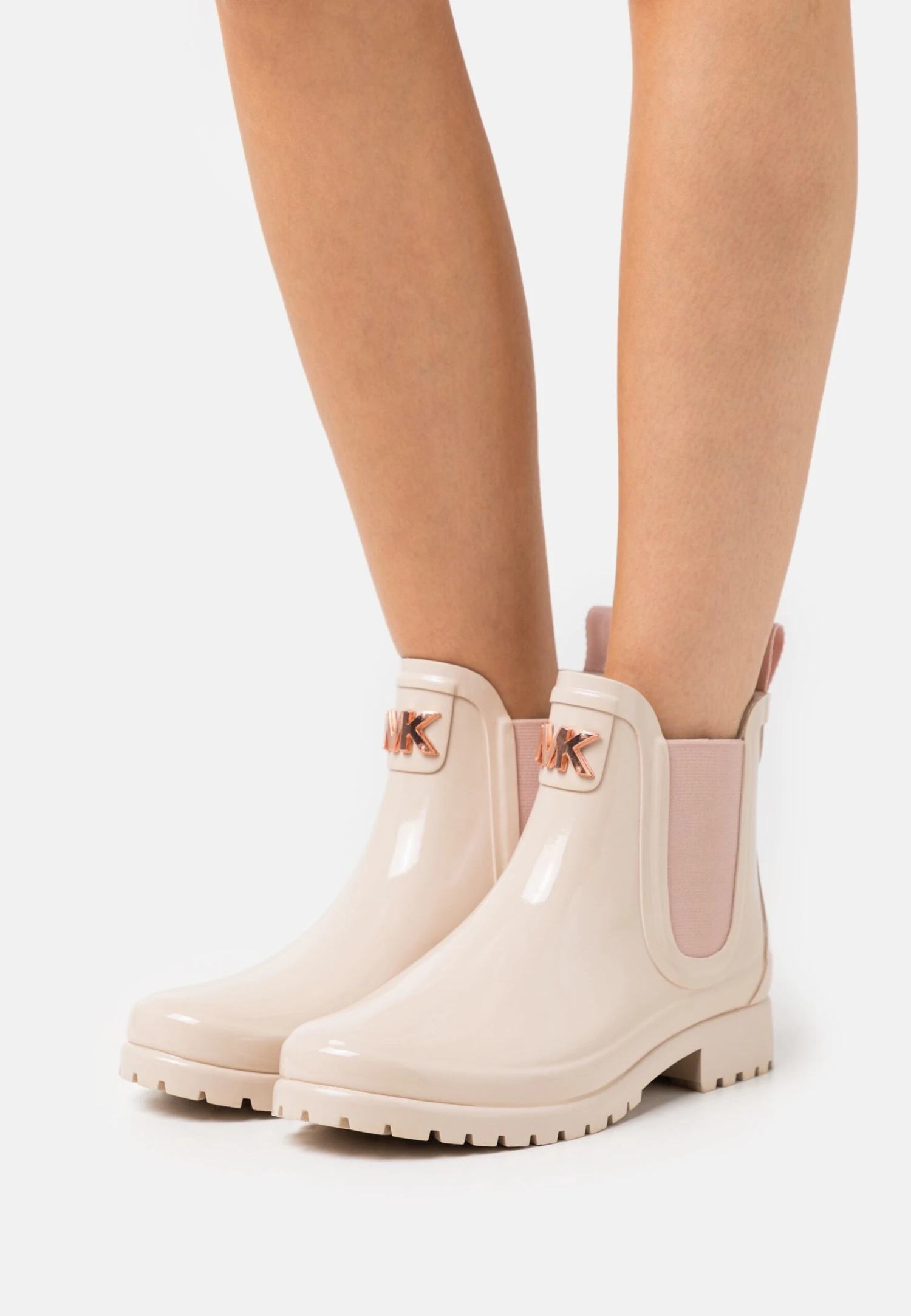 MICHAEL Michael Kors Sidney Rain Bootie - Regenlaarzen - Soft Pink 3 MICHAEL Michael Kors Sidney Rain Bootie - Regenlaarzen - Soft Pink