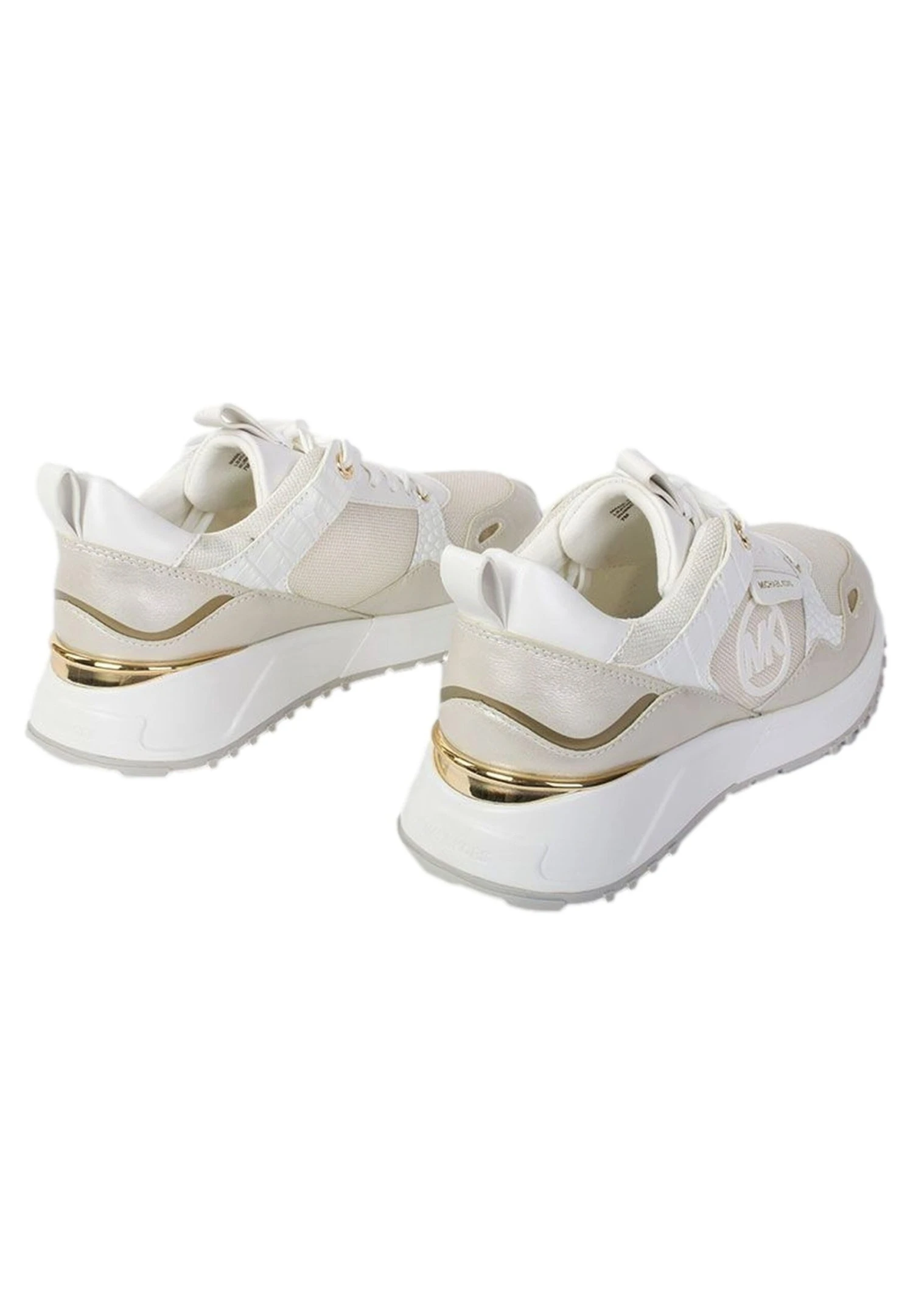 Michael Kors Theo - Sneakers Laag - Beige 4 Michael Kors Theo - Sneakers Laag - Beige - Afbeelding 2