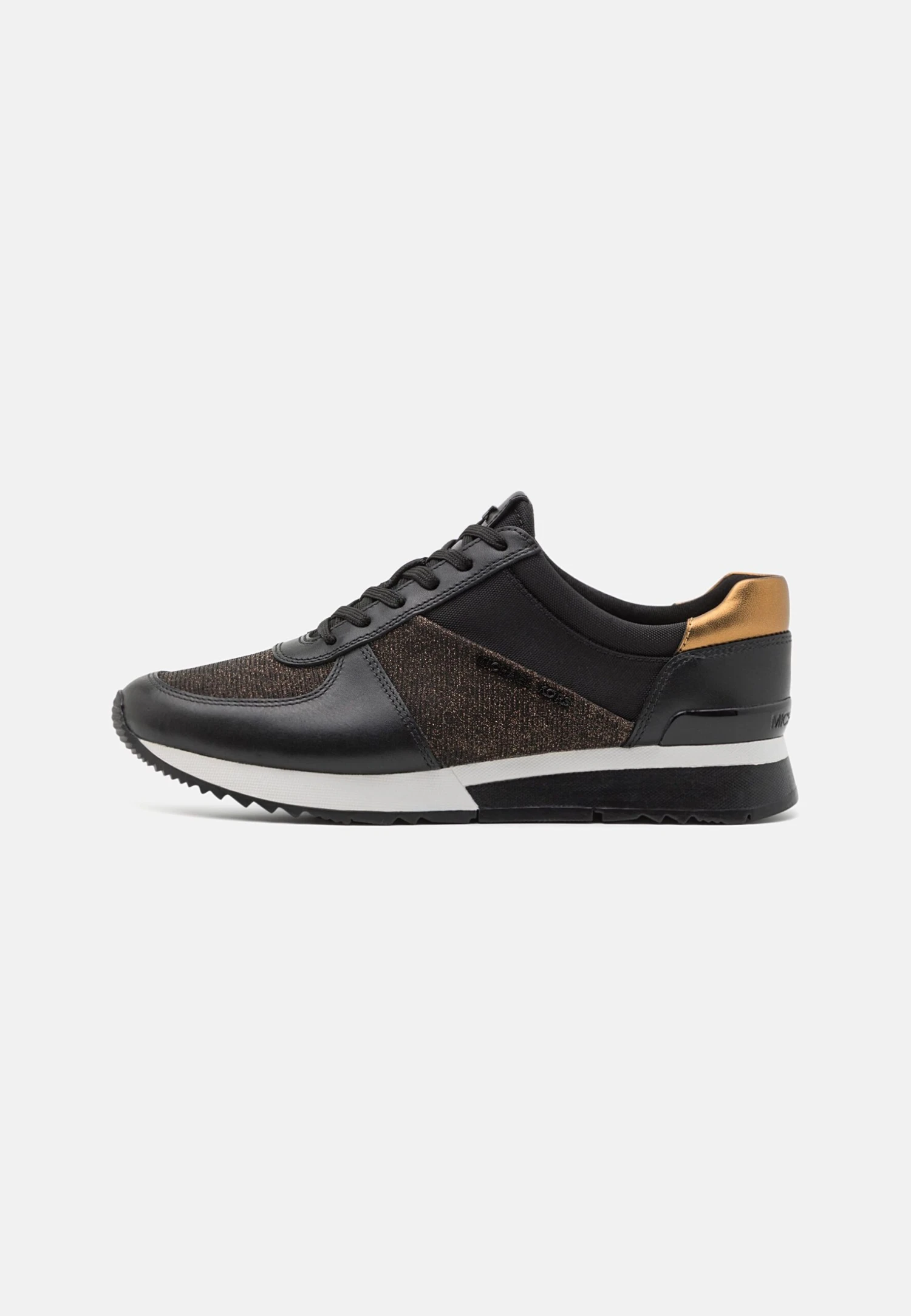 MICHAEL Michael Kors Allie Trainer - Sneakers Laag - Black/Bronze 4 MICHAEL Michael Kors Allie Trainer - Sneakers Laag - Black/Bronze - Afbeelding 2