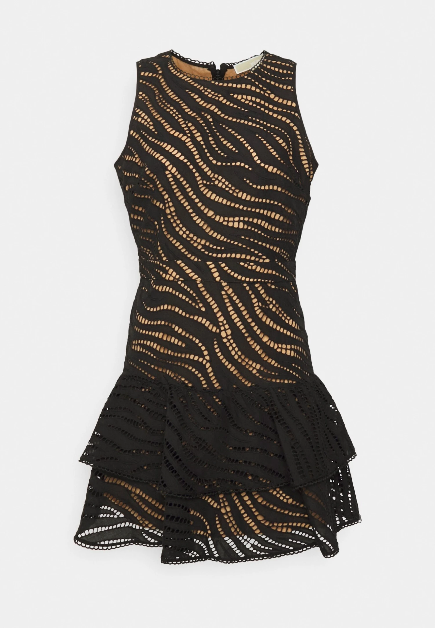 MICHAEL Michael Kors Eyelet Cap Dress - Cocktailjurk - Black 7 MICHAEL Michael Kors Eyelet Cap Dress - Cocktailjurk - Black - Afbeelding 5