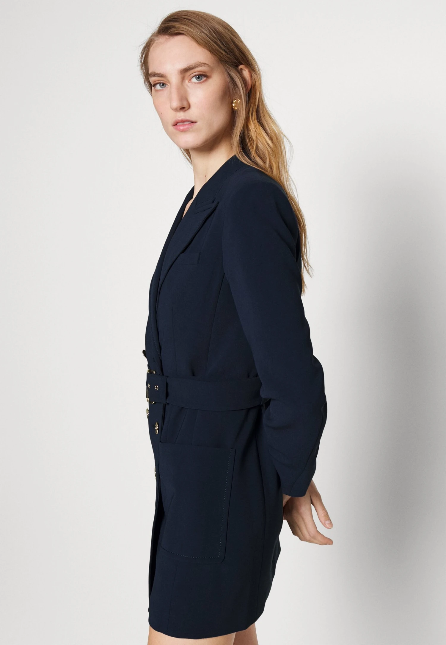 MICHAEL Michael Kors Fitted Dress - Blousejurk - Midnight Blue 8 MICHAEL Michael Kors Fitted Dress - Blousejurk - Midnight Blue - Afbeelding 6