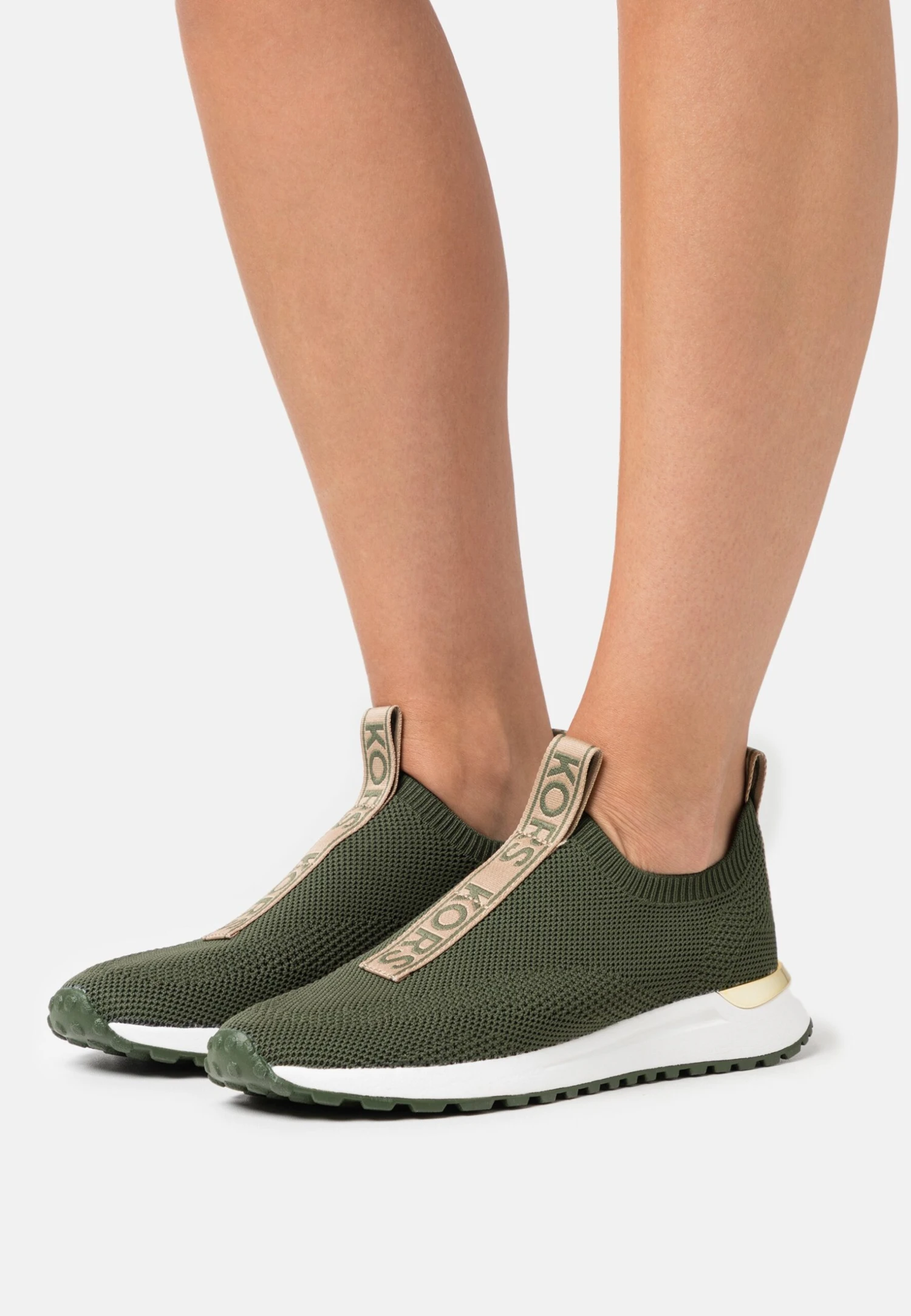 MICHAEL Michael Kors Bodie Slip On - Sneakers Laag - Amazon Green 3 MICHAEL Michael Kors Bodie Slip On - Sneakers Laag - Amazon Green