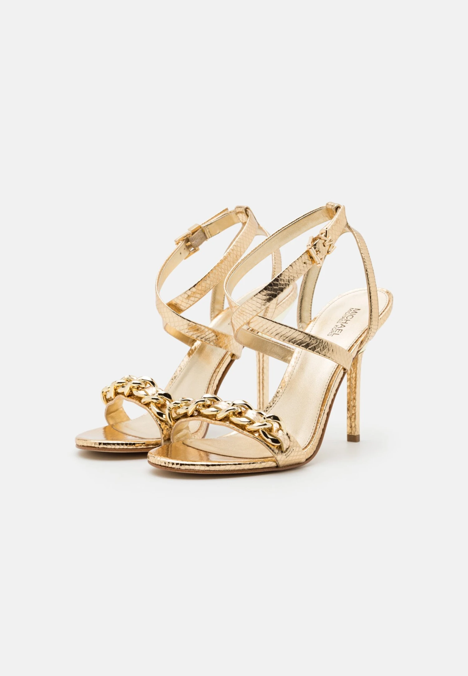 MICHAEL Michael Kors Asha- Sandalen Met Hoge Hak - Pale Gold 5 MICHAEL Michael Kors Asha- Sandalen Met Hoge Hak - Pale Gold - Afbeelding 3