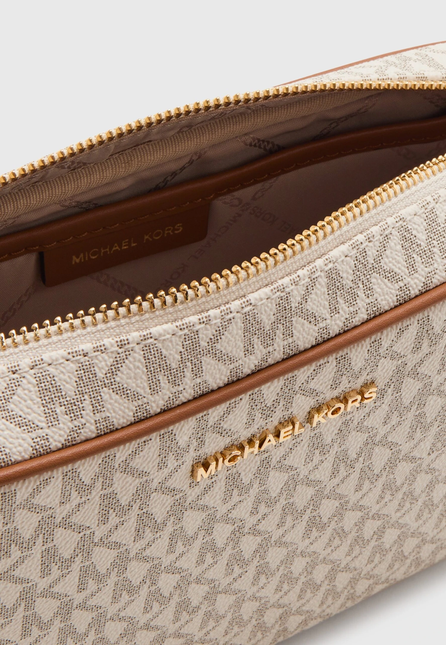 MICHAEL Michael Kors Jet Set Crossbody - Schoudertas - Vanilla 5 MICHAEL Michael Kors Jet Set Crossbody - Schoudertas - Vanilla - Afbeelding 3