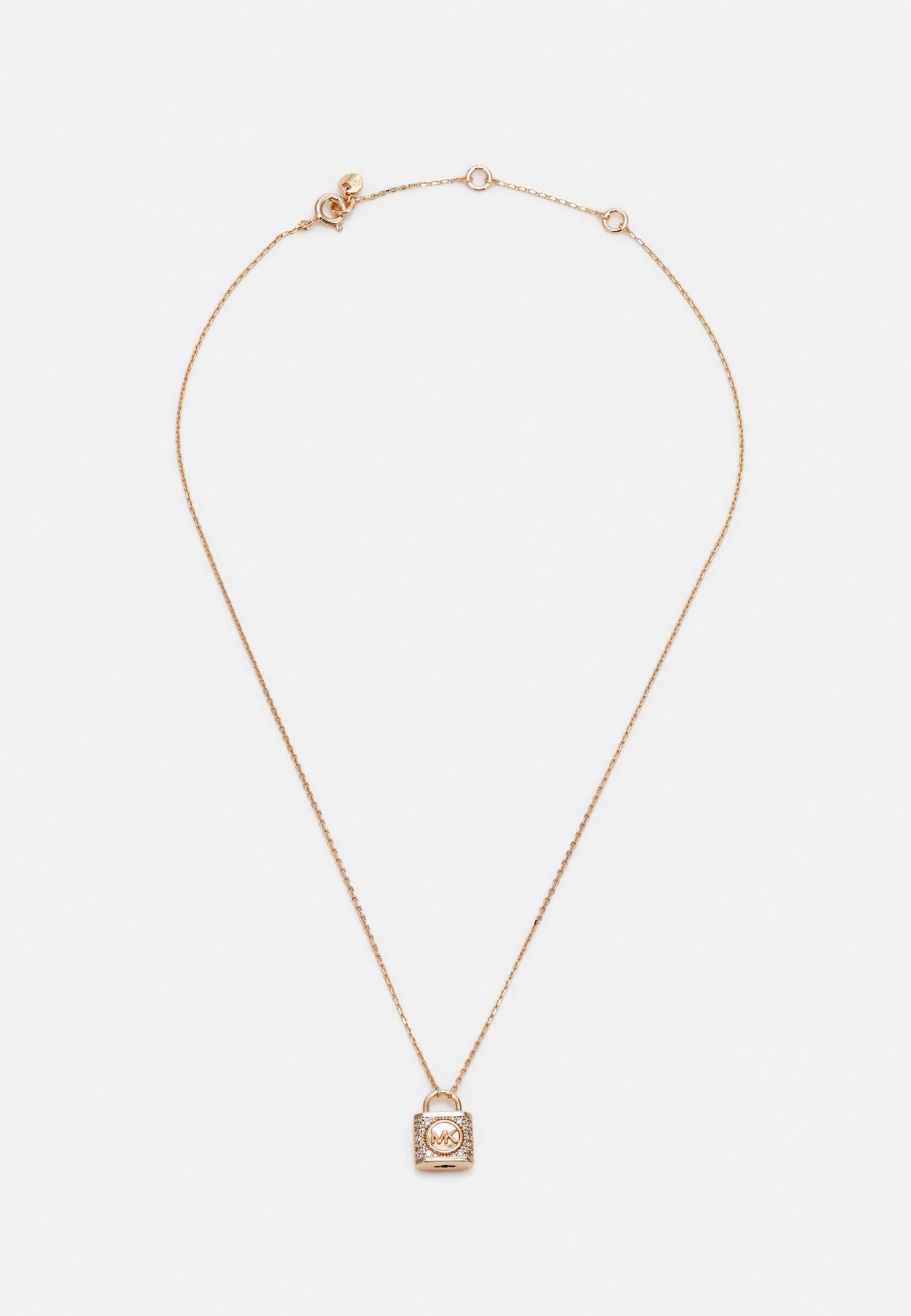 Michael Kors Lock Pendant Necklace - Ketting - Rose Gold-Coloured 3 Michael Kors Lock Pendant Necklace - Ketting - Rose Gold-Coloured