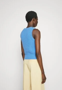 MICHAEL Michael Kors Solid Crop - Top - Light Blue 11 MICHAEL Michael Kors Solid Crop - Top - Light Blue -MICHAEL Michael Kors 674b63bccde94e6eb9fa6ce55cae025c