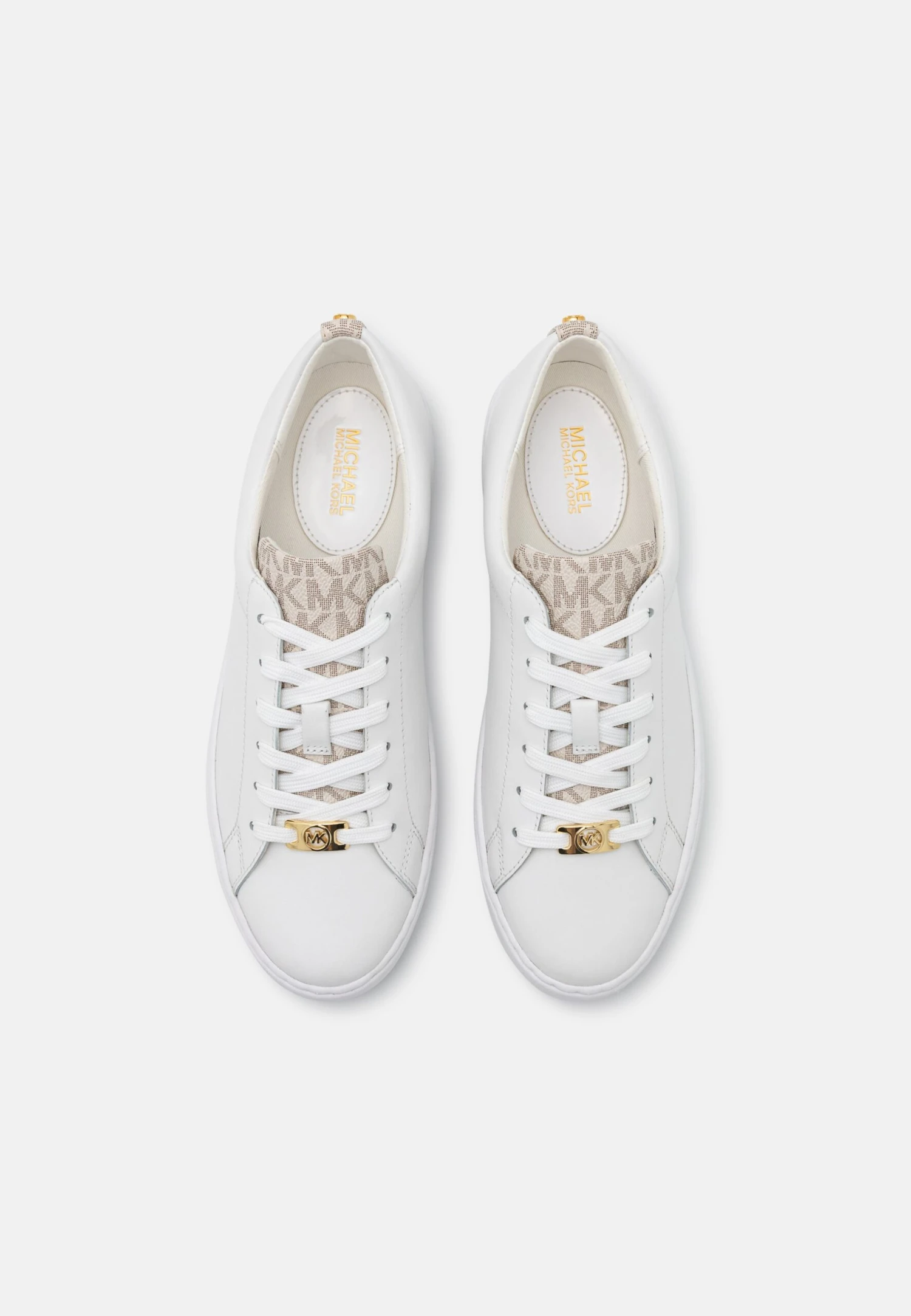 MICHAEL Michael Kors Keaton Lace Up - Sneakers Laag - Vanilla 7 MICHAEL Michael Kors Keaton Lace Up - Sneakers Laag - Vanilla - Afbeelding 5