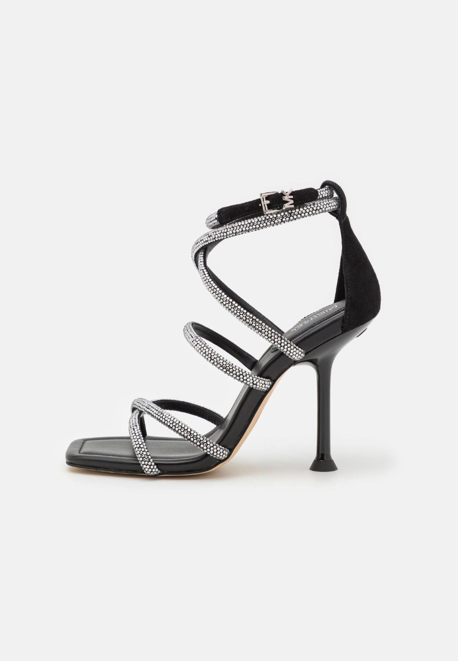 MICHAEL Michael Kors Imani Strappy- Sandalen Met Hoge Hak - Black 4 MICHAEL Michael Kors Imani Strappy- Sandalen Met Hoge Hak - Black - Afbeelding 2
