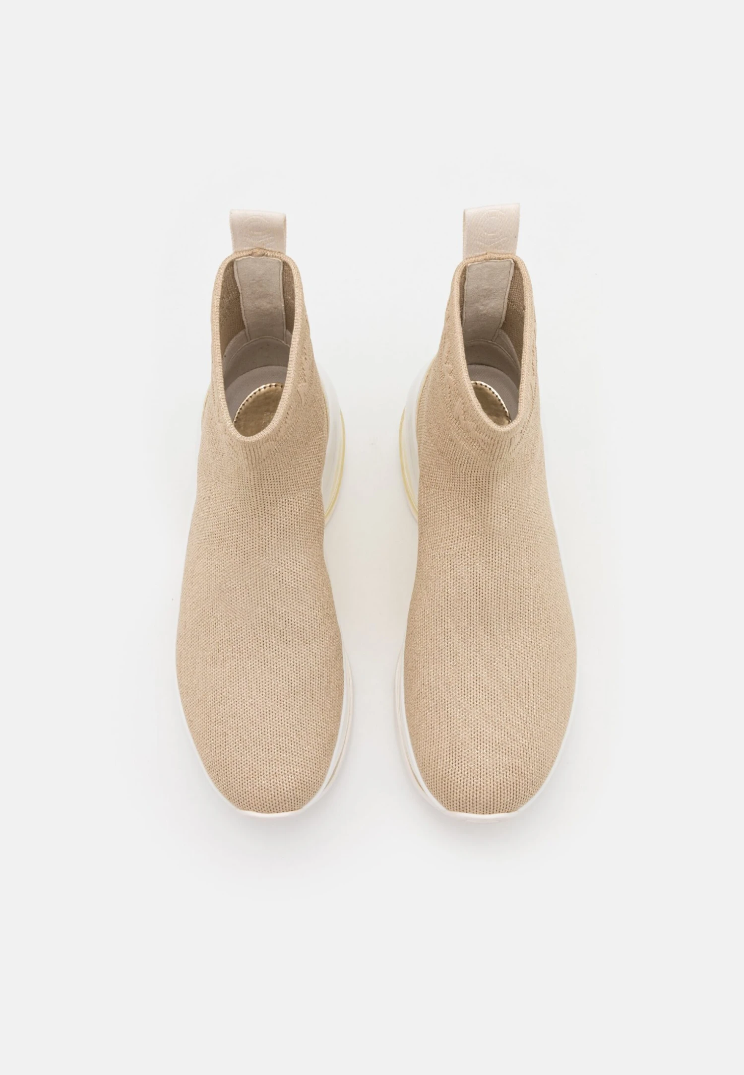 MICHAEL Michael Kors Olympia Bootie Extreme - Sneakers Hoog - Platin/ Gold Multi 7 MICHAEL Michael Kors Olympia Bootie Extreme - Sneakers Hoog - Platin/ Gold Multi - Afbeelding 5