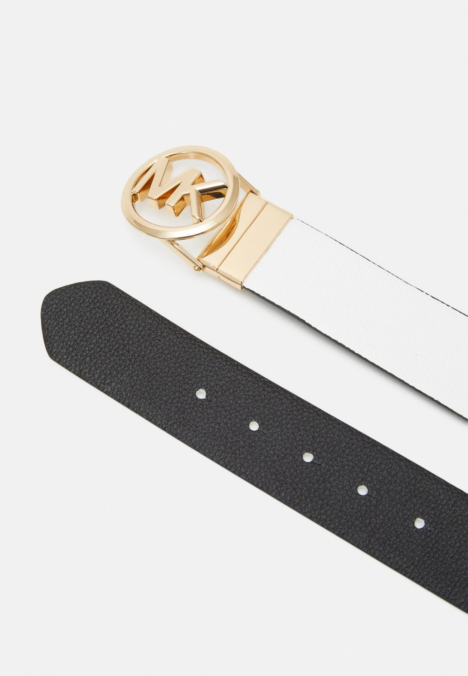 MICHAEL Michael Kors Reversible Belt - Riem - Optic White/Black/Gold-Coloured 4 MICHAEL Michael Kors Reversible Belt - Riem - Optic White/Black/Gold-Coloured - Afbeelding 2