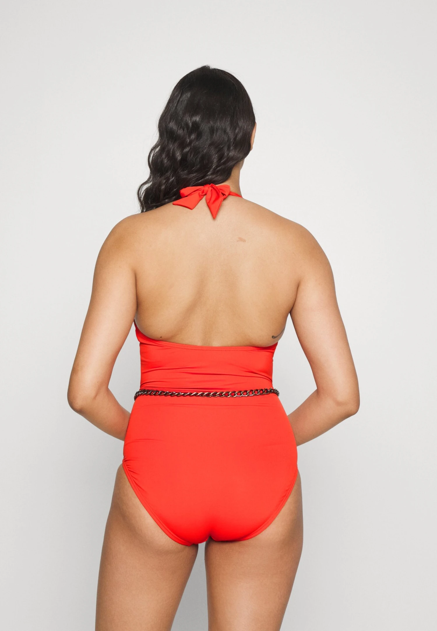 MICHAEL Michael Kors Solids Surplice - Badpak - Bright Ruby 5 MICHAEL Michael Kors Solids Surplice - Badpak - Bright Ruby - Afbeelding 3