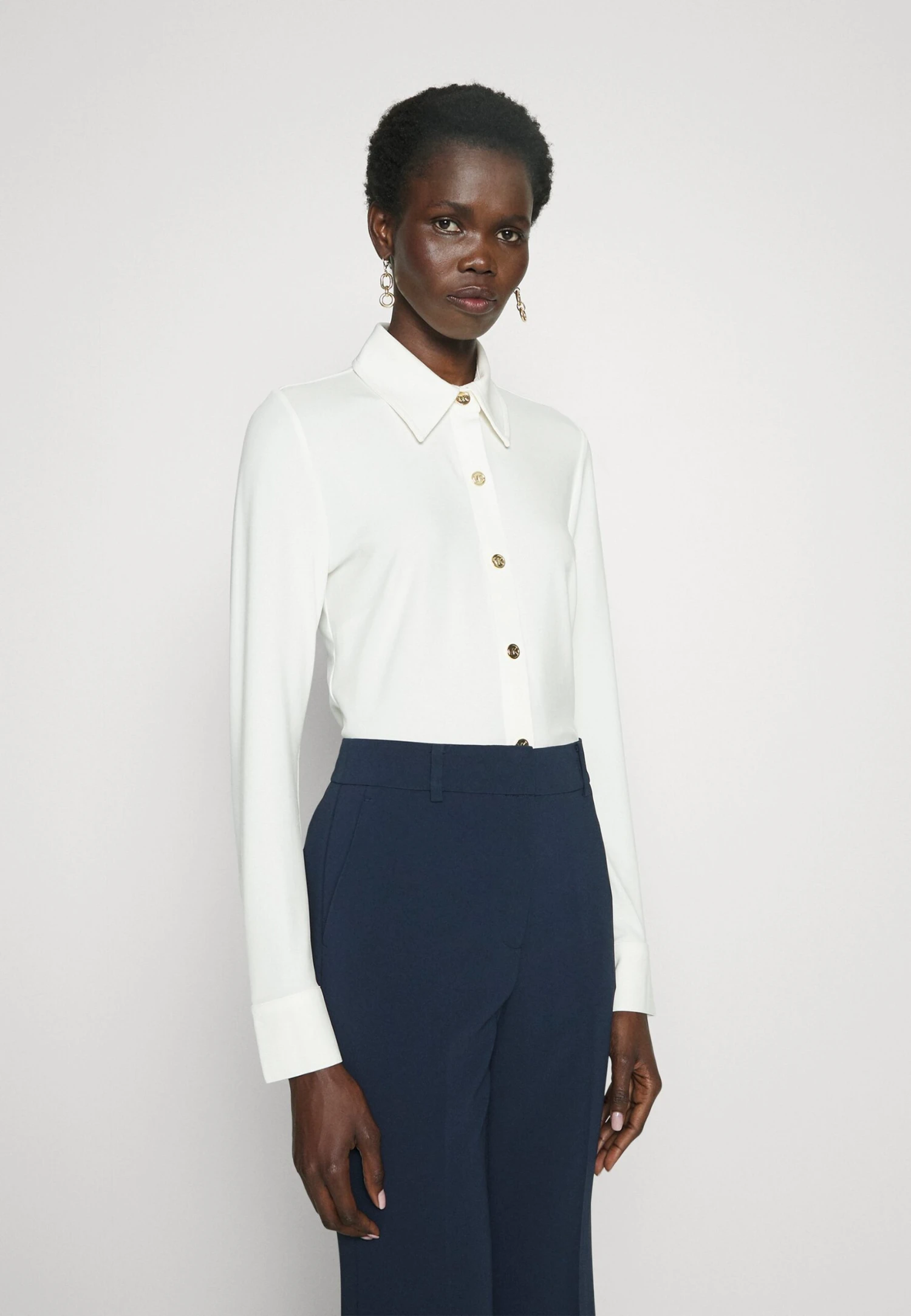 MICHAEL Michael Kors Overhemdblouse - Bone 3 MICHAEL Michael Kors Overhemdblouse - Bone