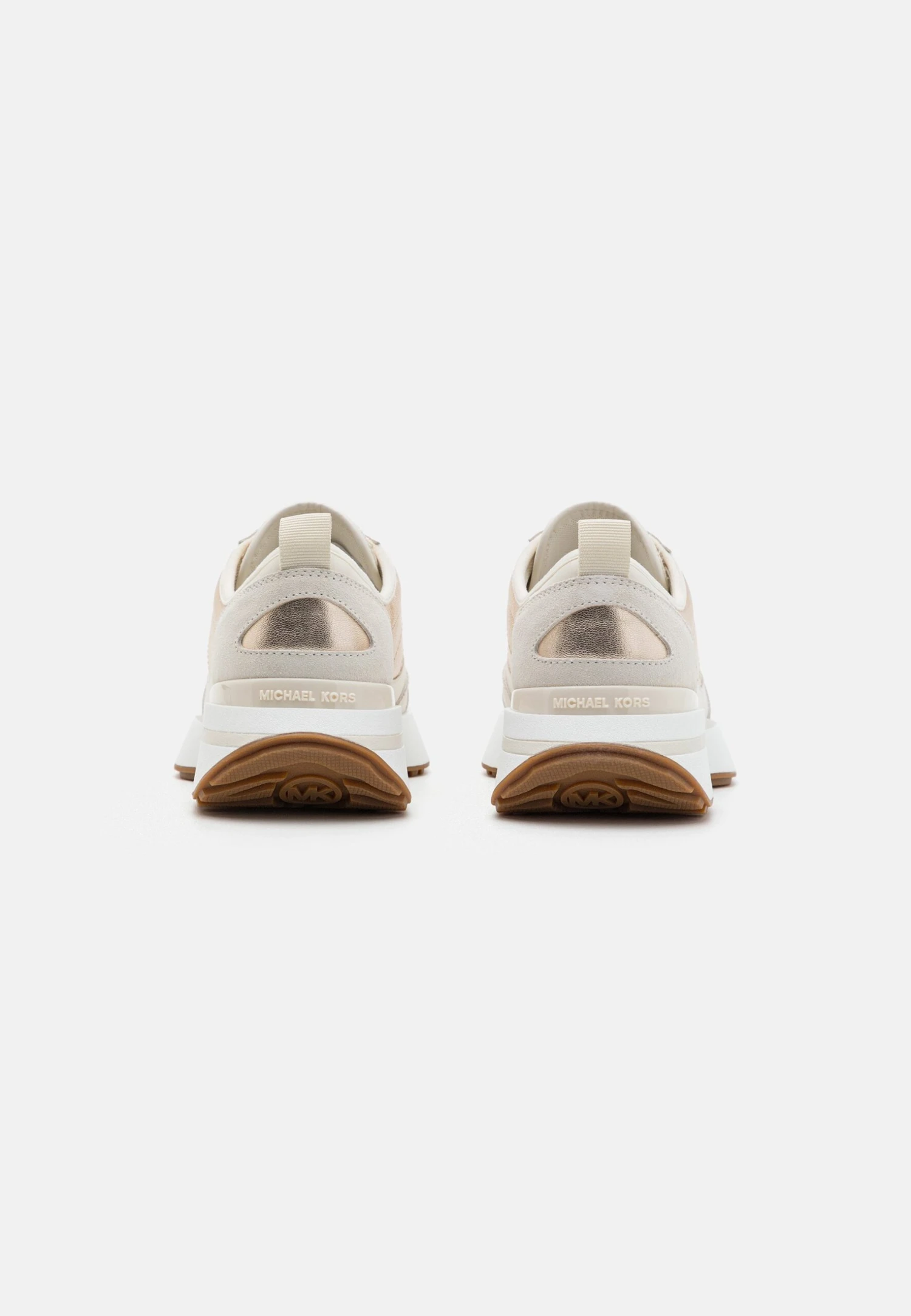 MICHAEL Michael Kors Flynn Trainer - Sneakers Laag - Cream 6 MICHAEL Michael Kors Flynn Trainer - Sneakers Laag - Cream - Afbeelding 4