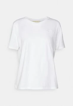 MICHAEL Michael Kors Tonal Mini- T-Shirt Basic - White -MICHAEL Michael Kors 73452b070e2748c1a02589e942a554d3