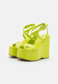 MICHAEL Michael Kors Paola Wedge - Sandalen Met Plateauzool - Limeade 11 MICHAEL Michael Kors Paola Wedge - Sandalen Met Plateauzool - Limeade -MICHAEL Michael Kors 736923284c30413d81003b9d2d5203d7