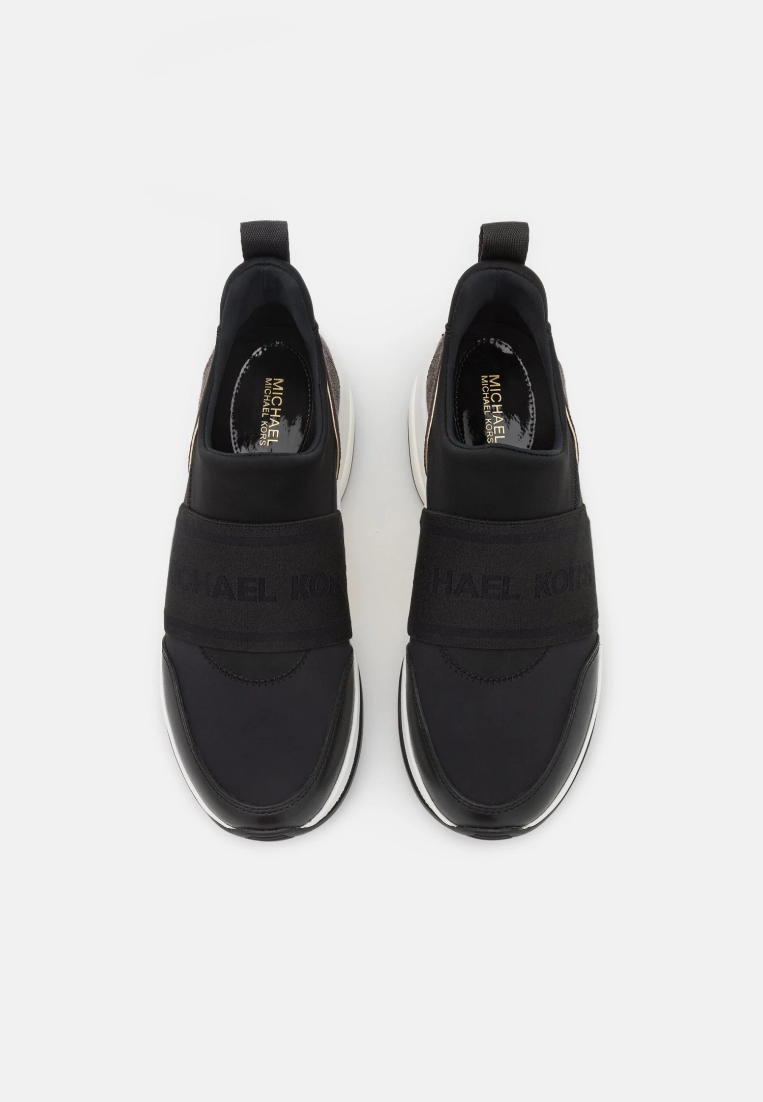 MICHAEL Michael Kors Olympia- Sneakers Laag - Black/Brown 7 MICHAEL Michael Kors Olympia- Sneakers Laag - Black/Brown - Afbeelding 5