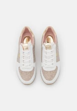 MICHAEL Michael Kors Monique Trainer - Sneakers Laag - White/Gold 13 MICHAEL Michael Kors Monique Trainer - Sneakers Laag - White/Gold -MICHAEL Michael Kors 7524f83f4c0c435590602990b2f0f179