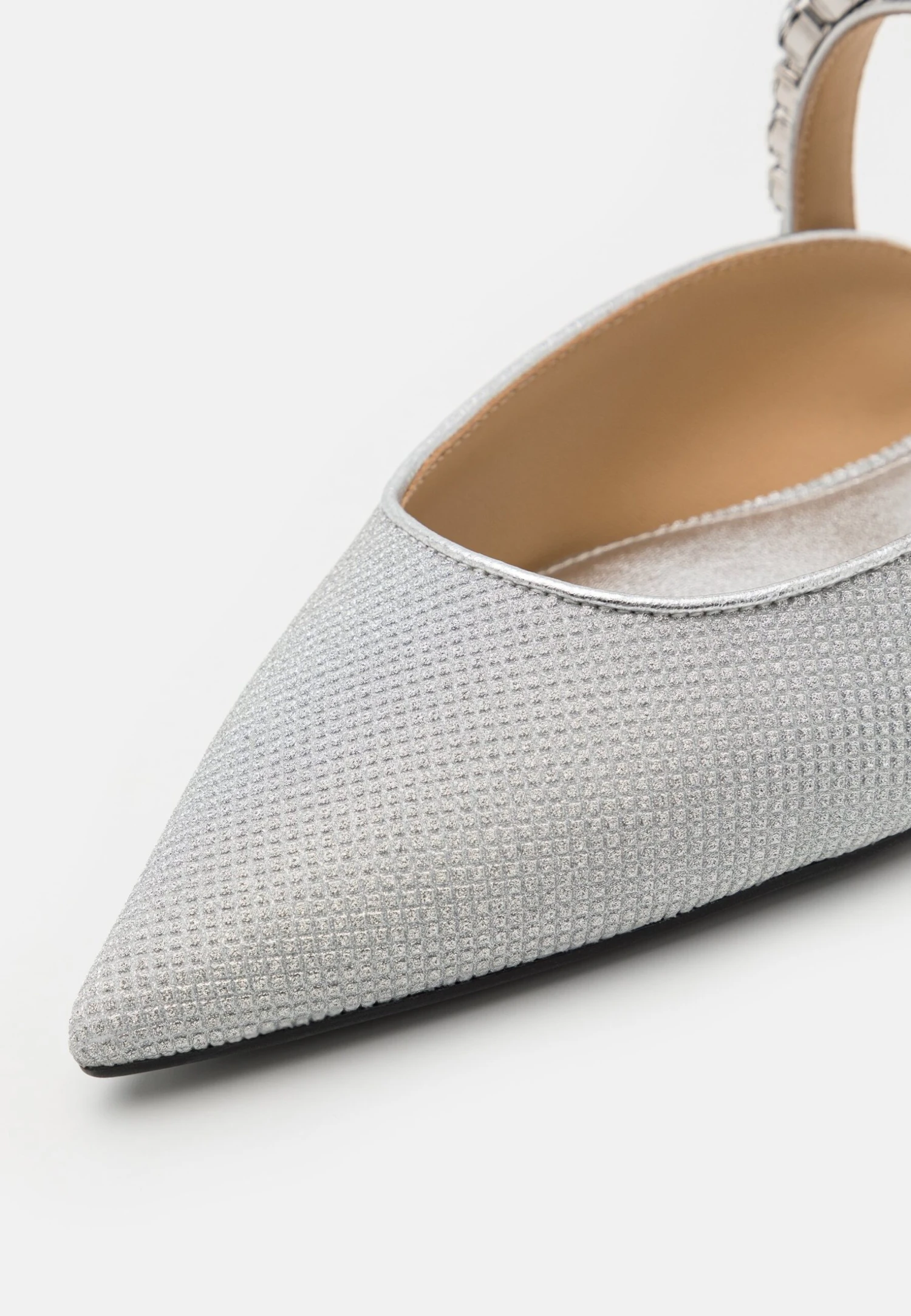MICHAEL Michael Kors Jessa Flex Flat Mule - Muiltjes - Silver-Coloured 9 MICHAEL Michael Kors Jessa Flex Flat Mule - Muiltjes - Silver-Coloured - Afbeelding 7