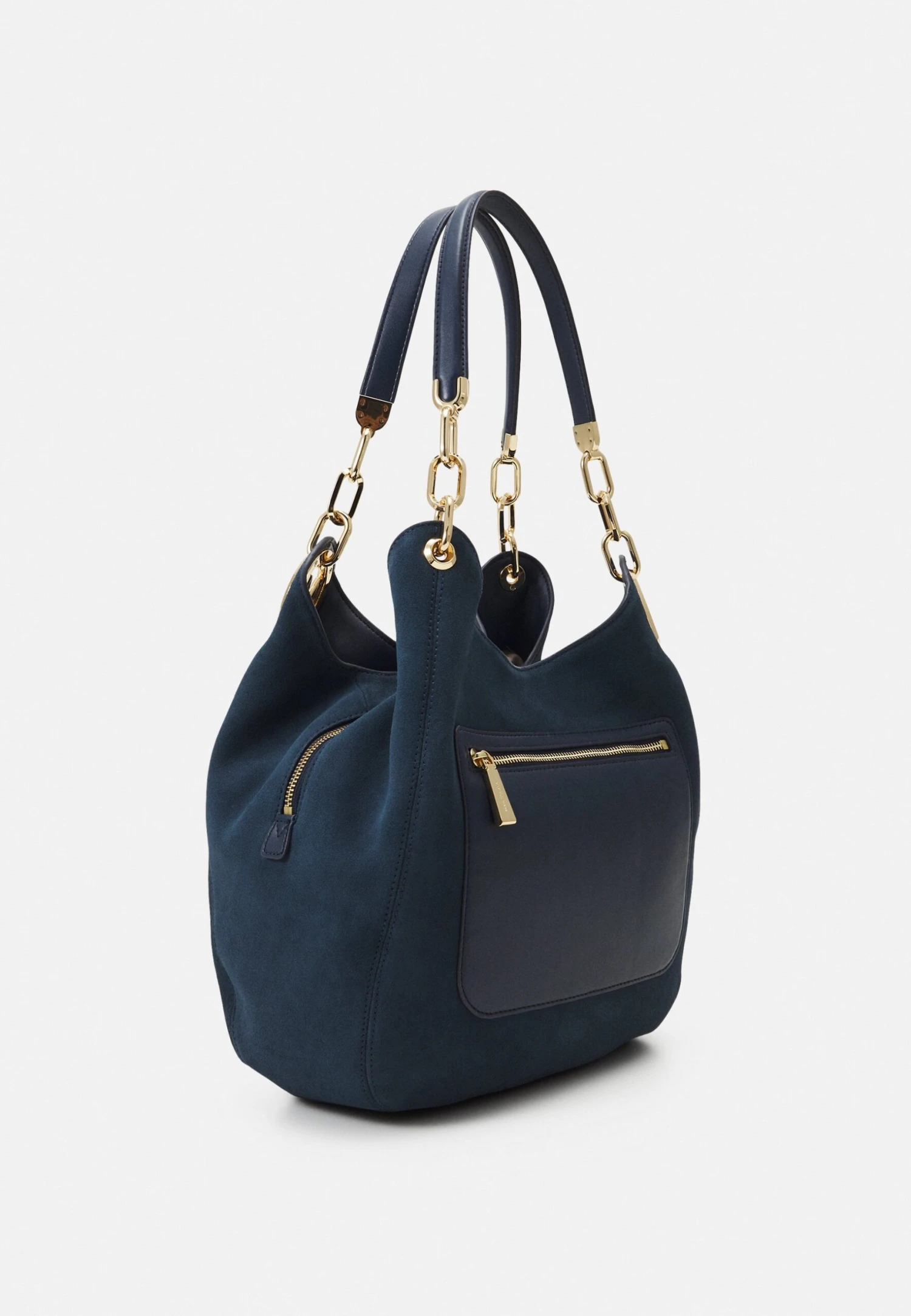MICHAEL Michael Kors Lillie Chain Tote - Handtas - Navy 4 MICHAEL Michael Kors Lillie Chain Tote - Handtas - Navy - Afbeelding 2