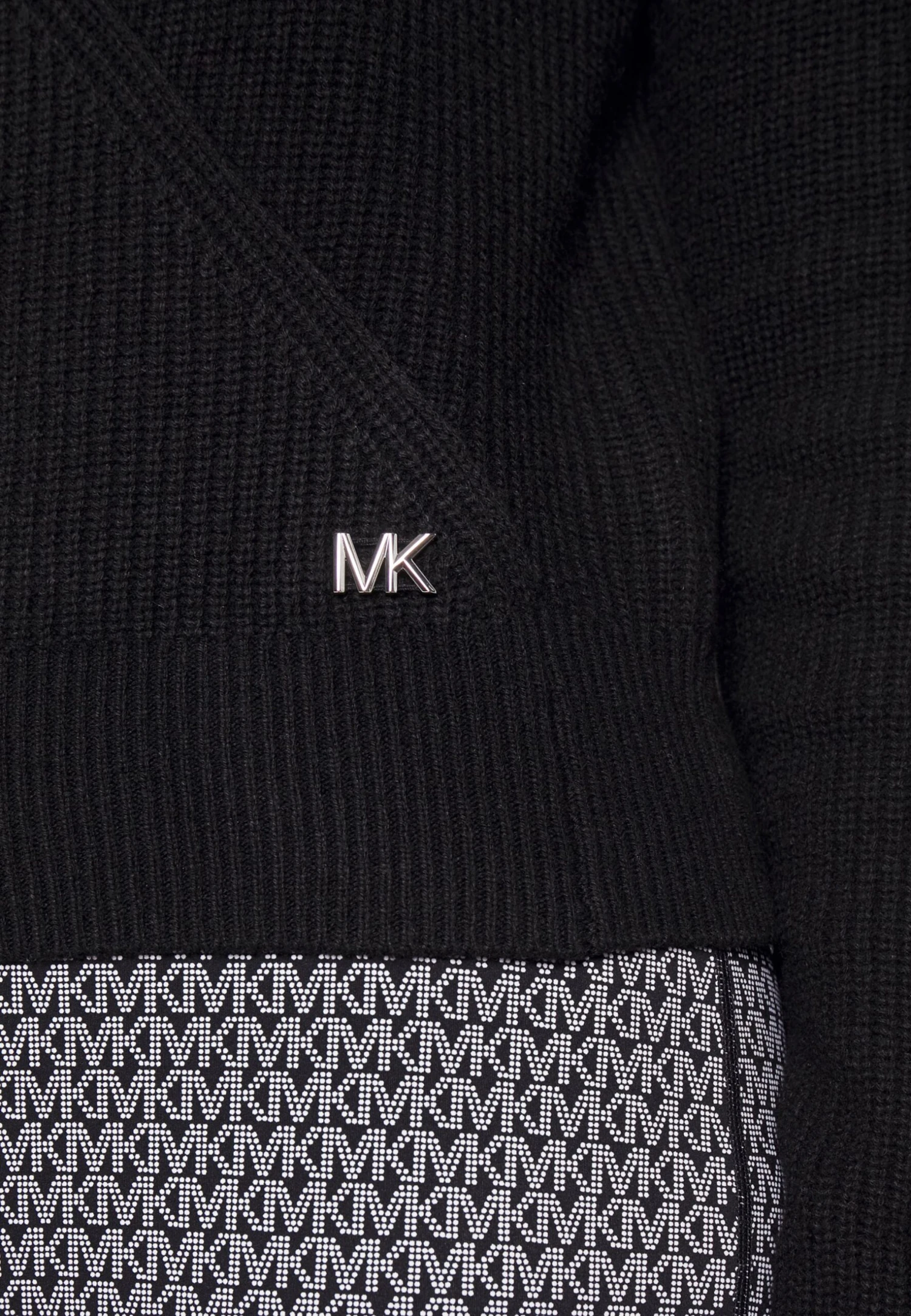 MICHAEL Michael Kors Key Hole Cutout - Trui - Black 7 MICHAEL Michael Kors Key Hole Cutout - Trui - Black - Afbeelding 5