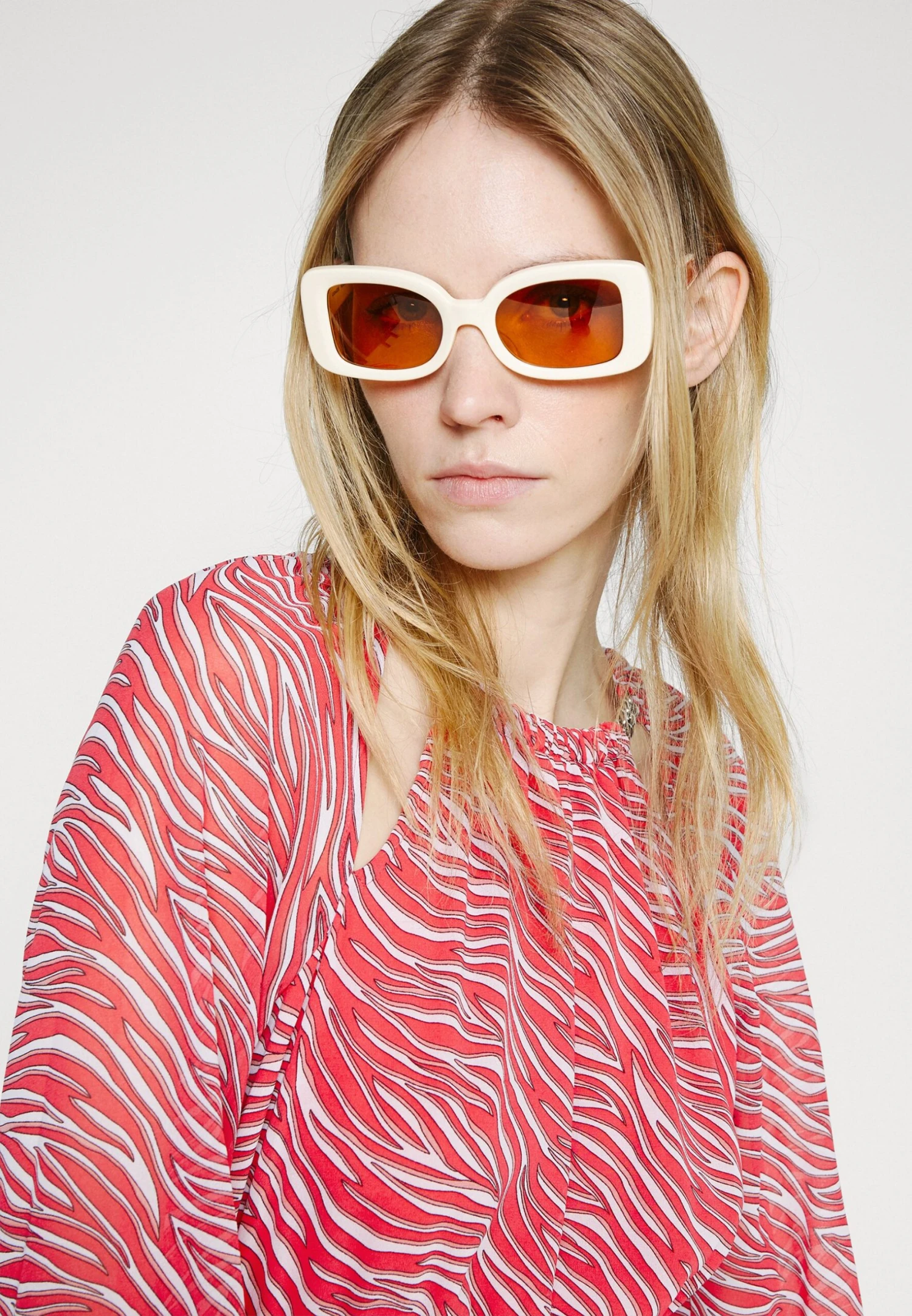 MICHAEL Michael Kors Mod Midi - Jurk - Geranium 6 MICHAEL Michael Kors Mod Midi - Jurk - Geranium - Afbeelding 4