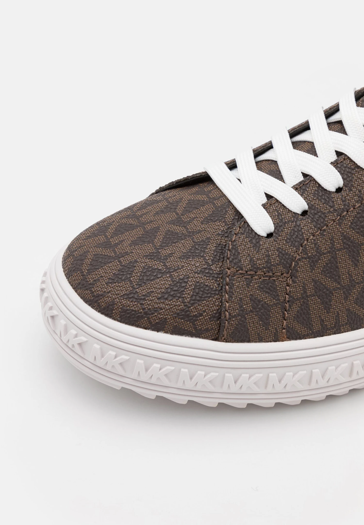 MICHAEL Michael Kors Grove Lace Up - Sneakers Laag - Brown 9 MICHAEL Michael Kors Grove Lace Up - Sneakers Laag - Brown - Afbeelding 7