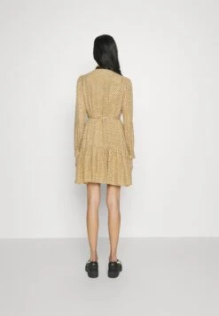 MICHAEL Michael Kors Lattice Logo Bow- Jurk - Marigold 10 MICHAEL Michael Kors Lattice Logo Bow- Jurk - Marigold -MICHAEL Michael Kors 7cc921e7e2fc482682b2992f1bed9c53