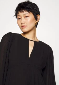 MICHAEL Michael Kors Pleated- Blouse - Black 11 MICHAEL Michael Kors Pleated- Blouse - Black -MICHAEL Michael Kors 7cfcb9f51bf24255b22e72fac278f21e