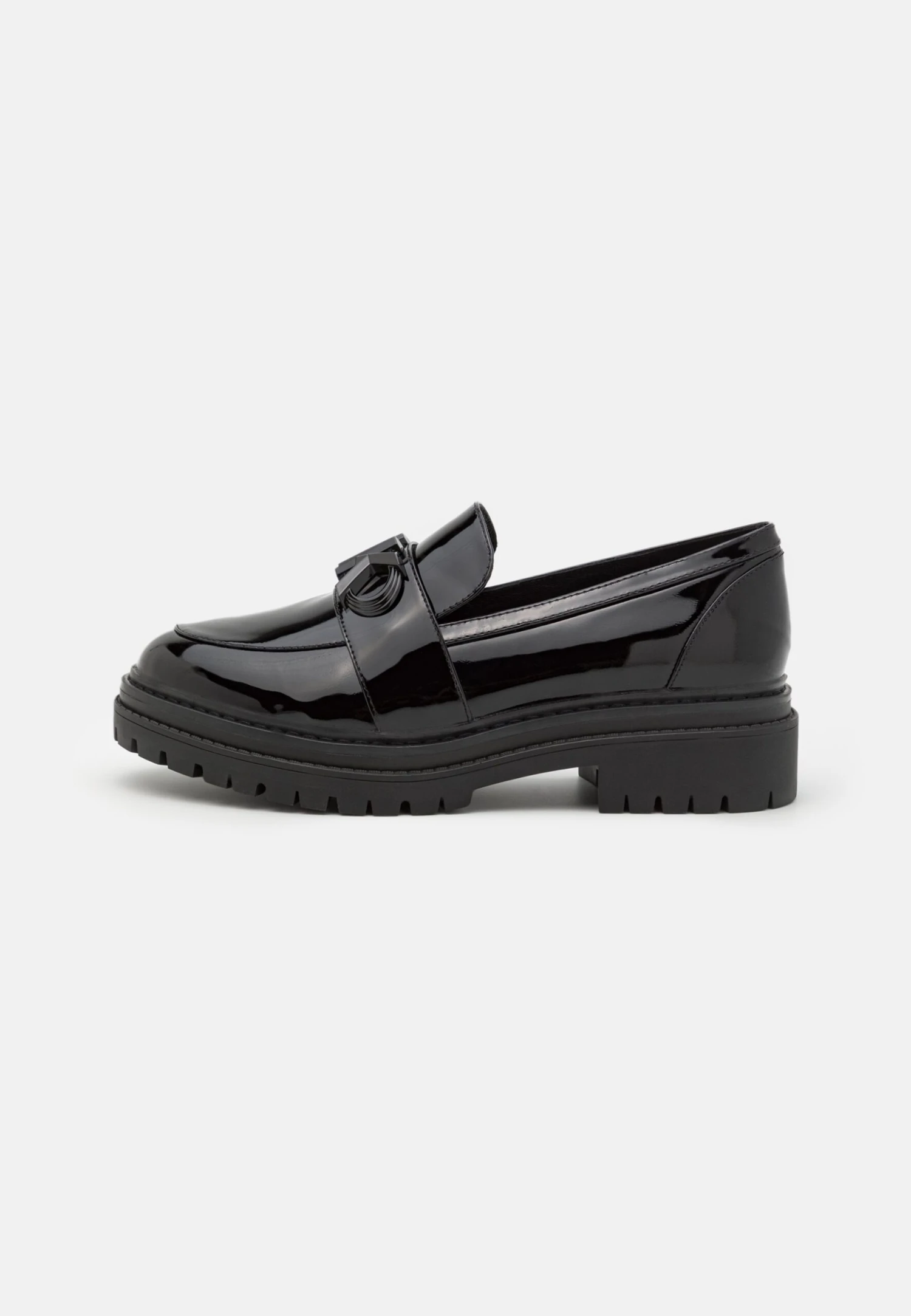 MICHAEL Michael Kors Parker Lug Loafer - Instappers - Black 4 MICHAEL Michael Kors Parker Lug Loafer - Instappers - Black - Afbeelding 2
