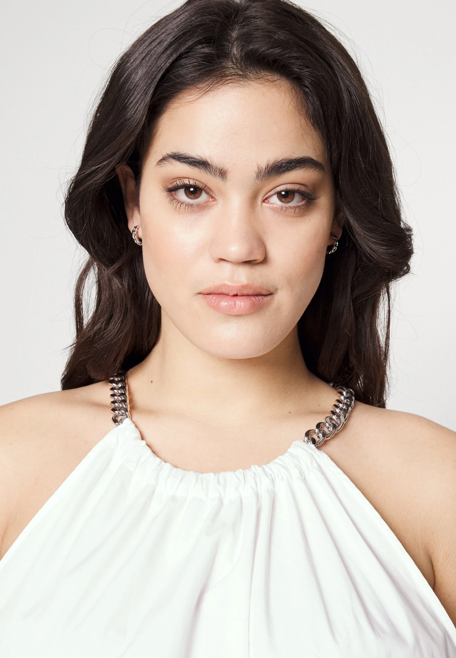 MICHAEL Michael Kors Chain Halter- Cocktailjurk - White 6 MICHAEL Michael Kors Chain Halter- Cocktailjurk - White - Afbeelding 4