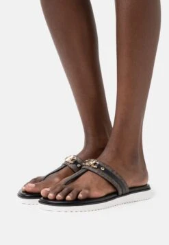 MICHAEL Michael Kors Farrah Thong - Teensandalen - Black/Multi-Coloured