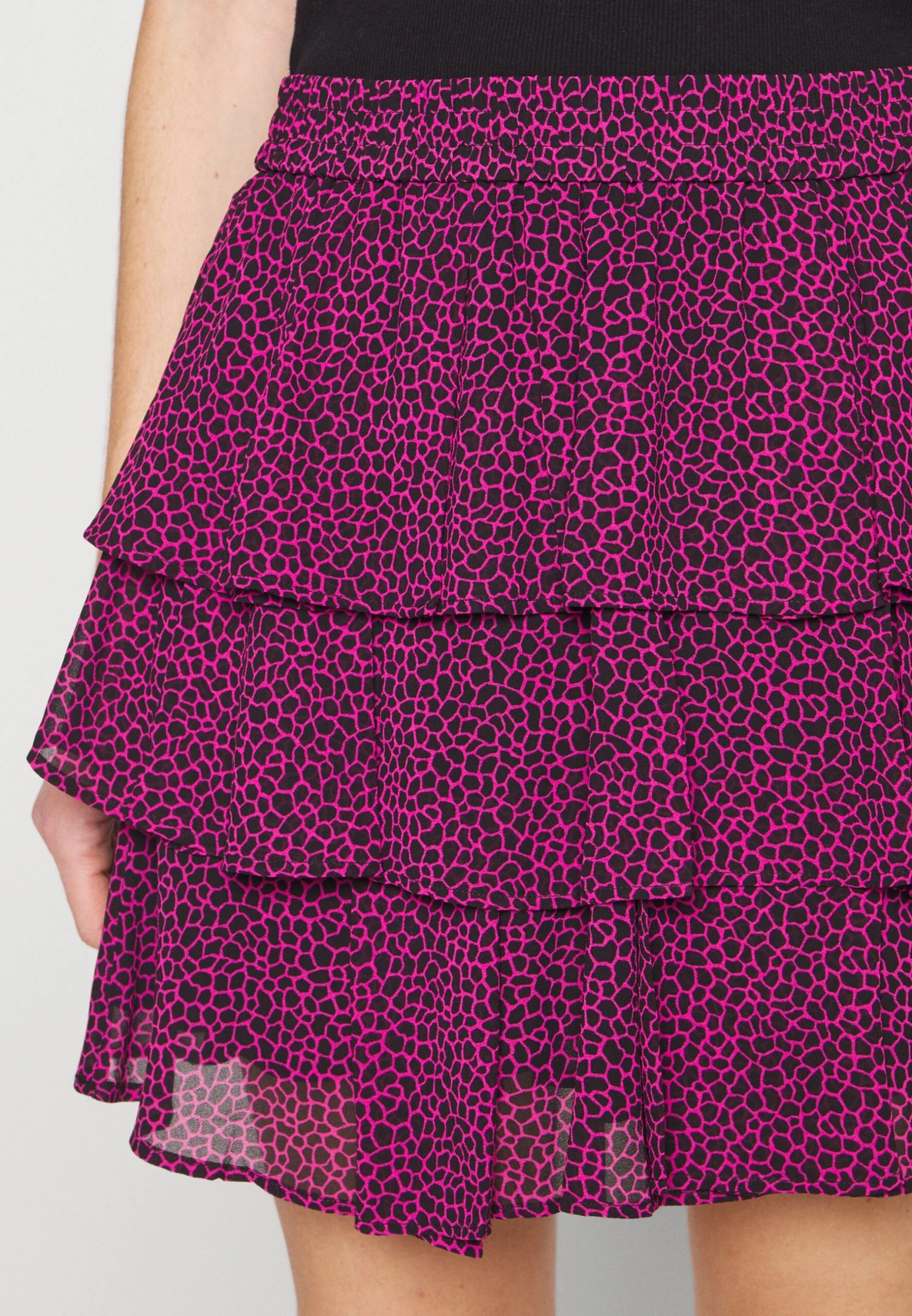 MICHAEL Michael Kors Micro Giraffe Skirt - Minirok - Black 8 MICHAEL Michael Kors Micro Giraffe Skirt - Minirok - Black - Afbeelding 6