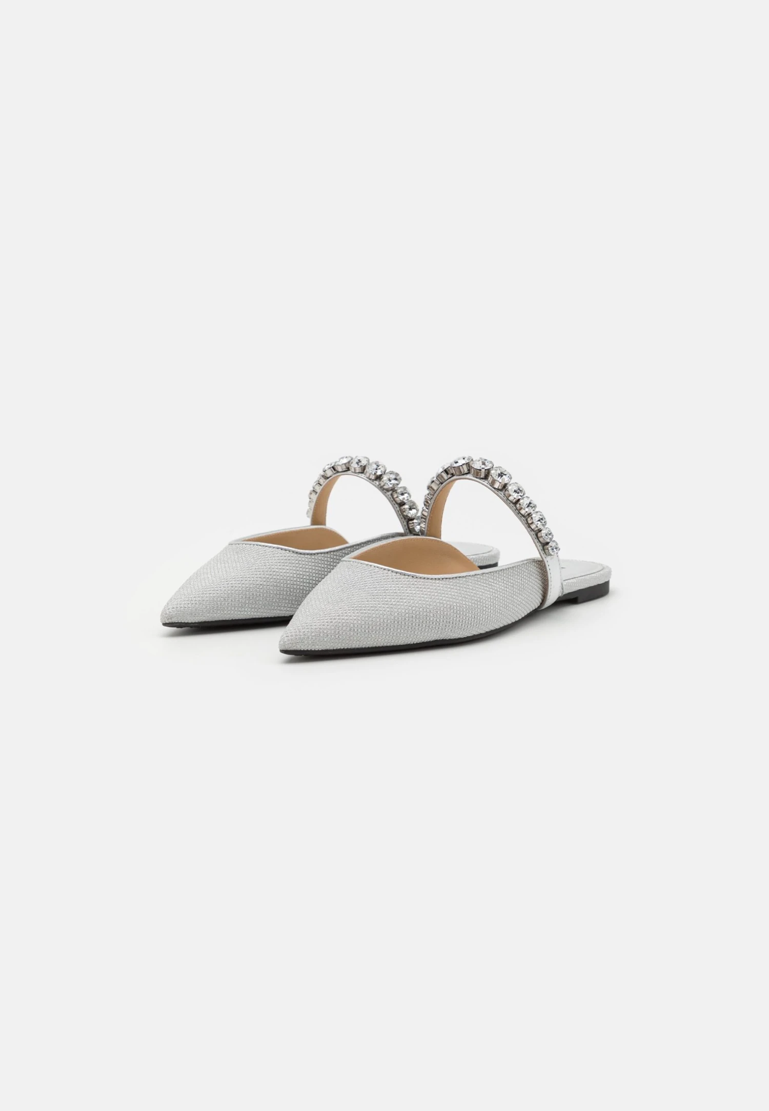 MICHAEL Michael Kors Jessa Flex Flat Mule - Muiltjes - Silver-Coloured 5 MICHAEL Michael Kors Jessa Flex Flat Mule - Muiltjes - Silver-Coloured - Afbeelding 3