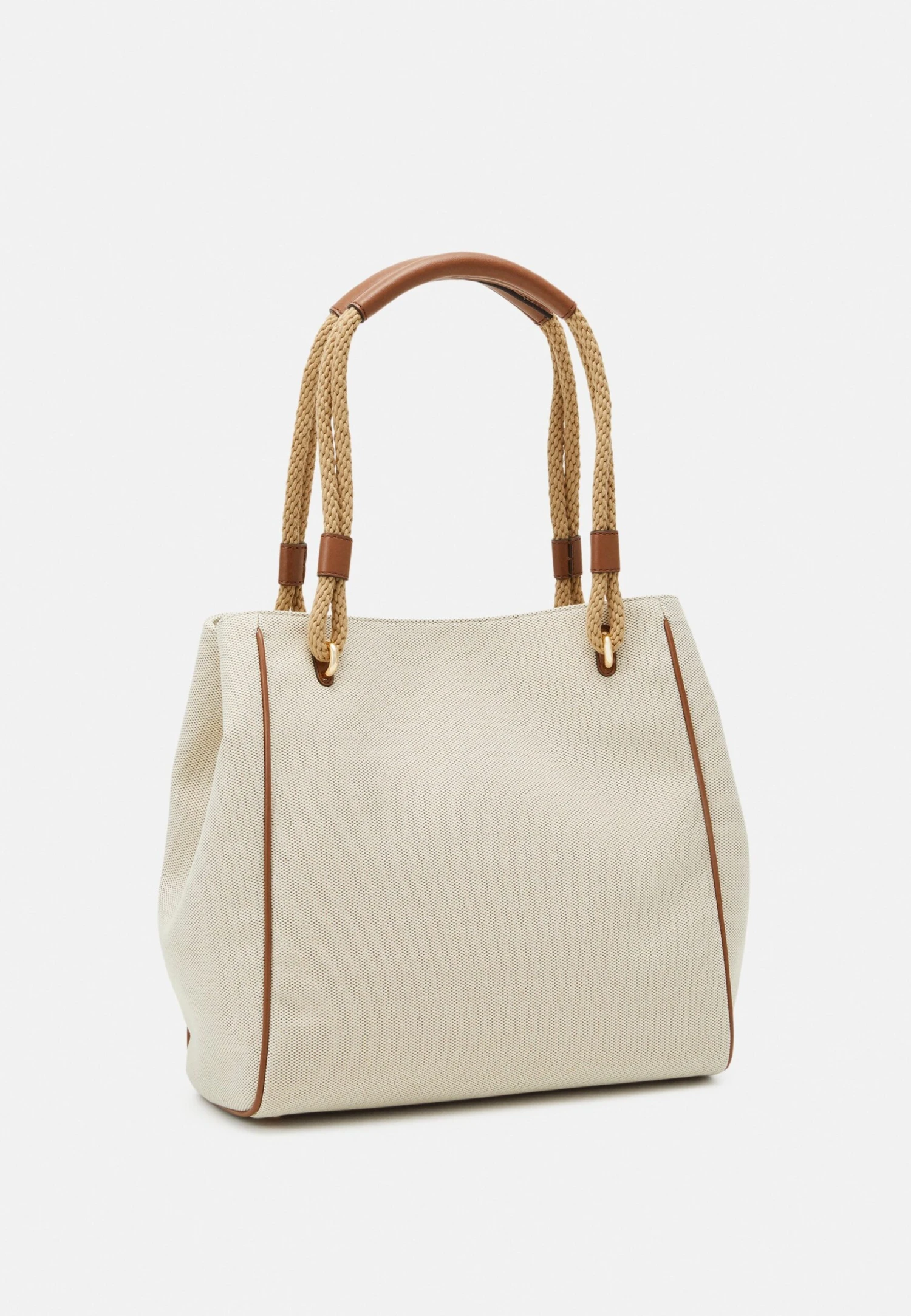 MICHAEL Michael Kors Talia Grab Tote - Handtas - Natural/Luggage 4 MICHAEL Michael Kors Talia Grab Tote - Handtas - Natural/Luggage - Afbeelding 2