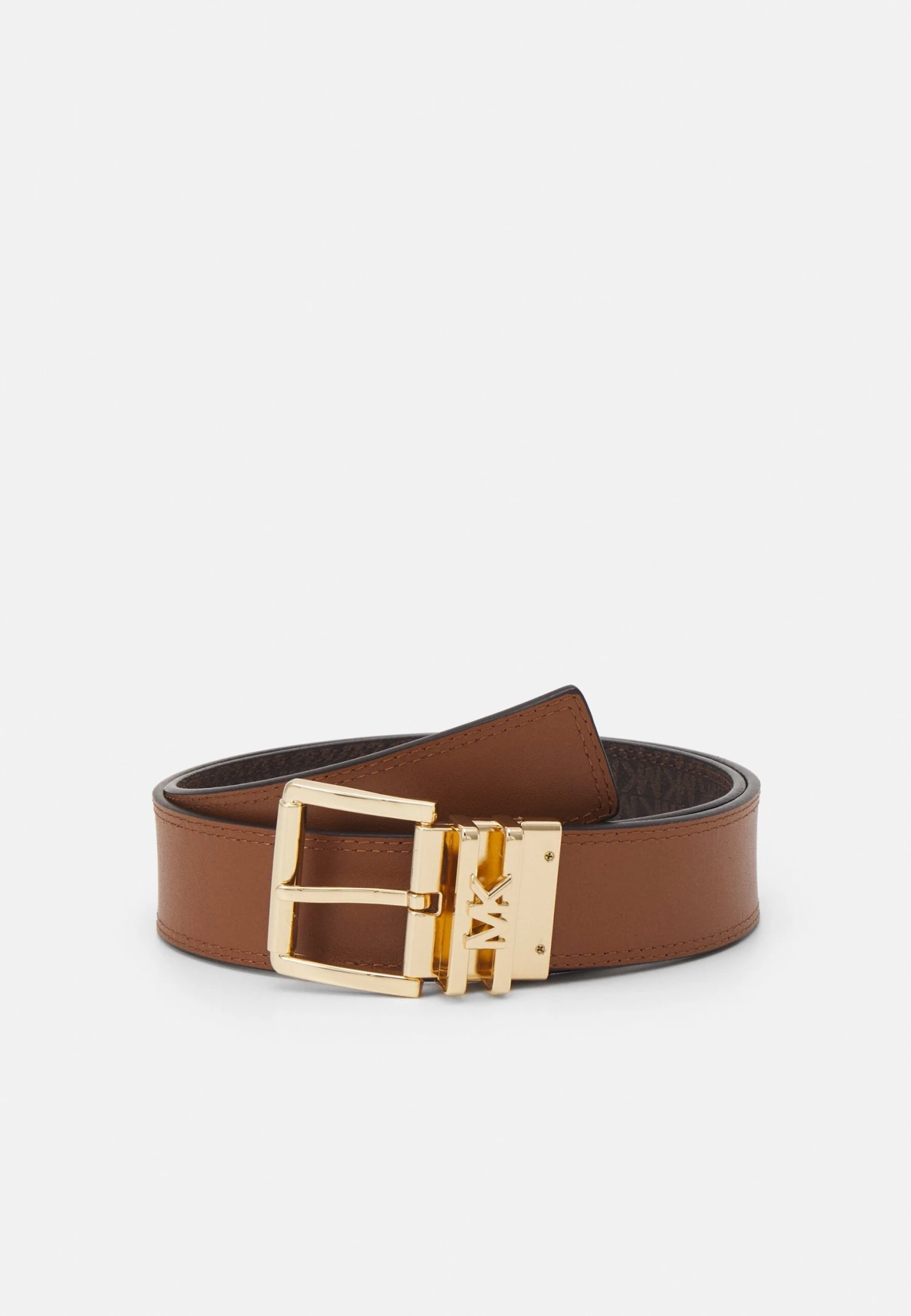 MICHAEL Michael Kors Logo Reversible Belt - Riem - Brown/Chocolate/Gold-Coloured 5 MICHAEL Michael Kors Logo Reversible Belt - Riem - Brown/Chocolate/Gold-Coloured - Afbeelding 3