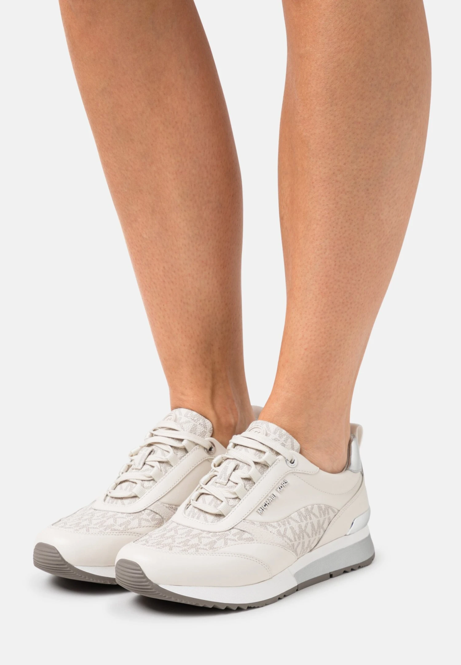 MICHAEL Michael Kors Allie Stride Trainer - Sneakers Laag - Van/Cream 3 MICHAEL Michael Kors Allie Stride Trainer - Sneakers Laag - Van/Cream