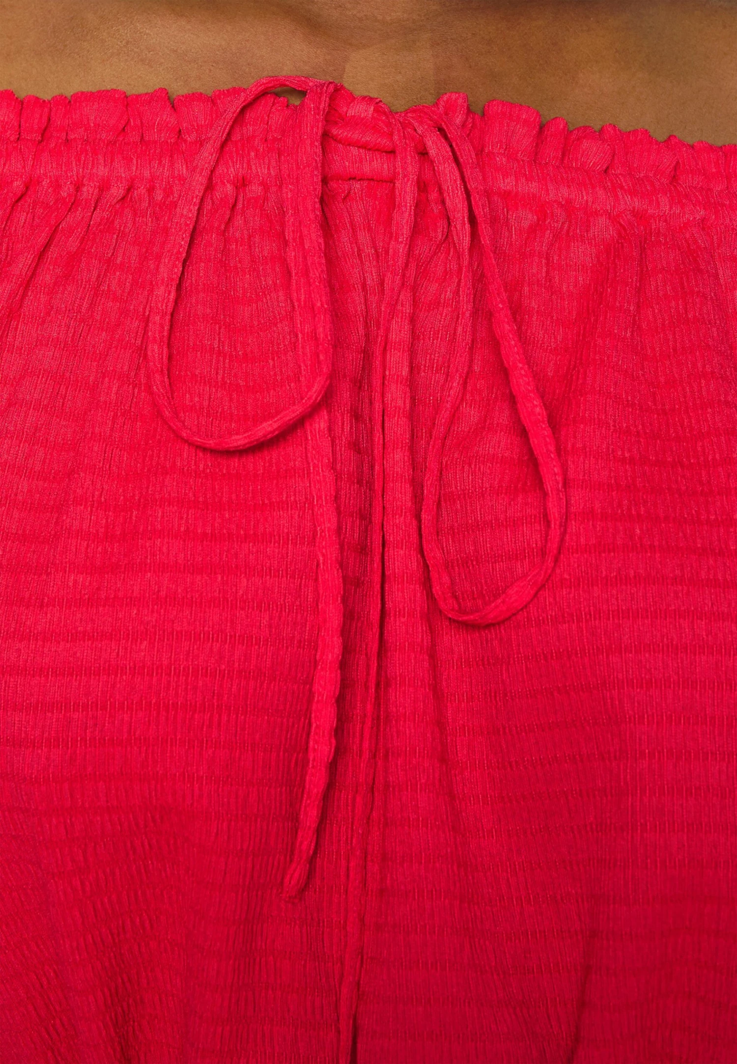 MICHAEL Michael Kors Smocked Blouson - Blouse - Geranium 7 MICHAEL Michael Kors Smocked Blouson - Blouse - Geranium - Afbeelding 5