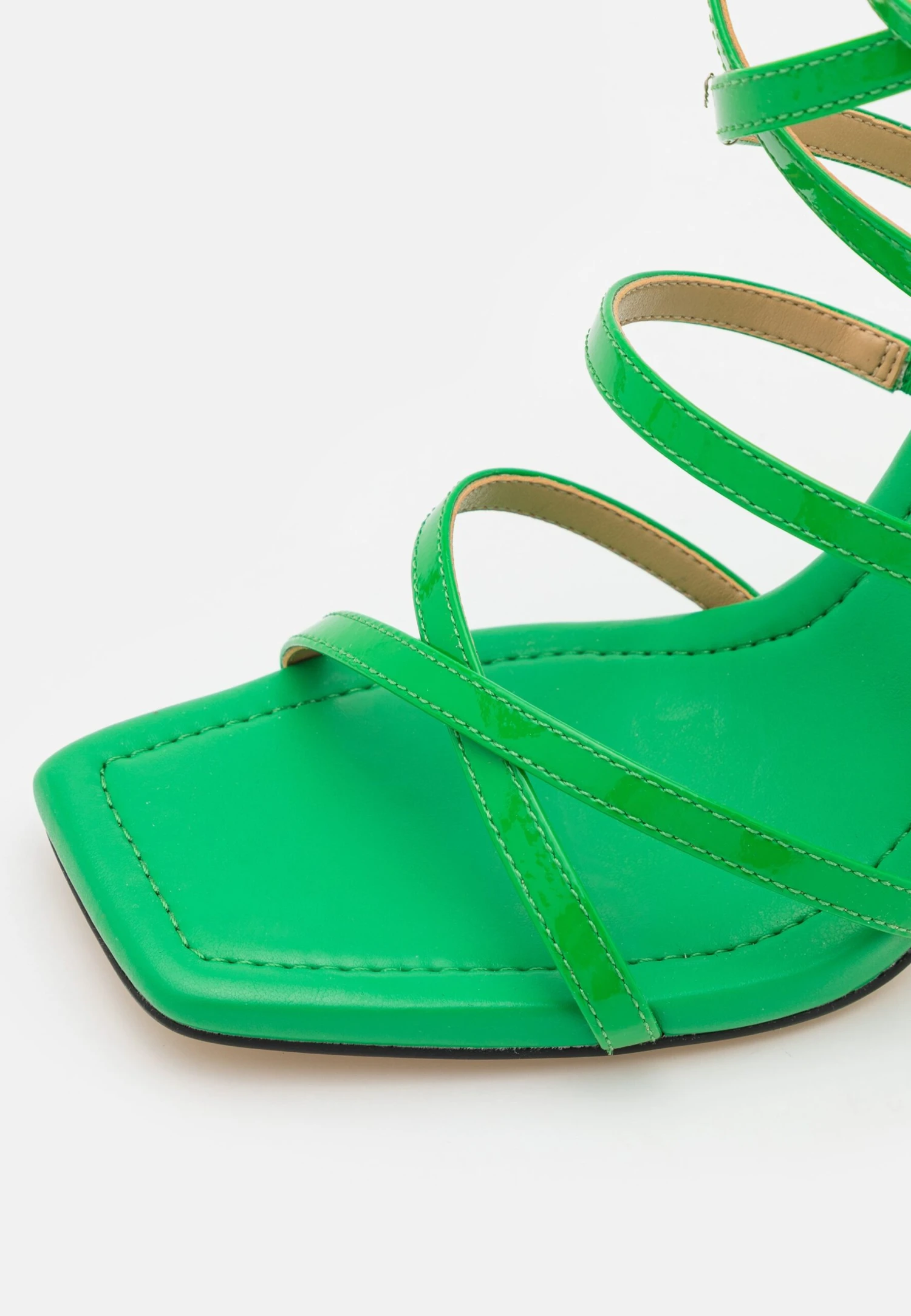 MICHAEL Michael Kors Imani Strappy - Sandalen Met Hoge Hak - Palm 9 MICHAEL Michael Kors Imani Strappy - Sandalen Met Hoge Hak - Palm - Afbeelding 7