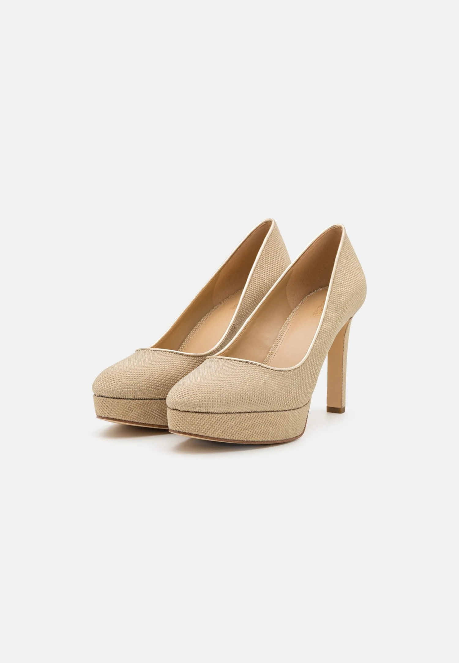 MICHAEL Michael Kors Chantel - Plateaupumps - Pale Gold 5 MICHAEL Michael Kors Chantel - Plateaupumps - Pale Gold - Afbeelding 3