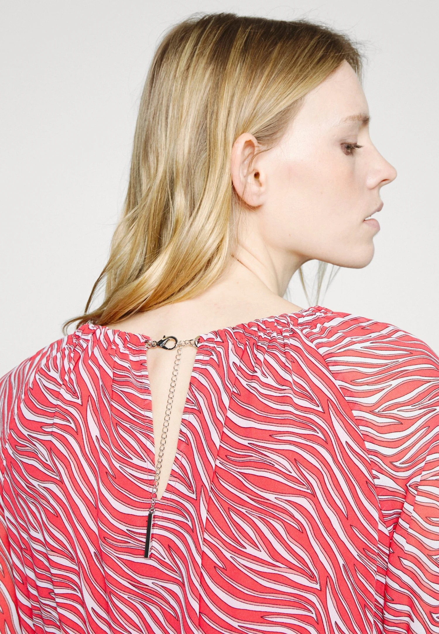 MICHAEL Michael Kors Mod Midi - Jurk - Geranium 7 MICHAEL Michael Kors Mod Midi - Jurk - Geranium - Afbeelding 5