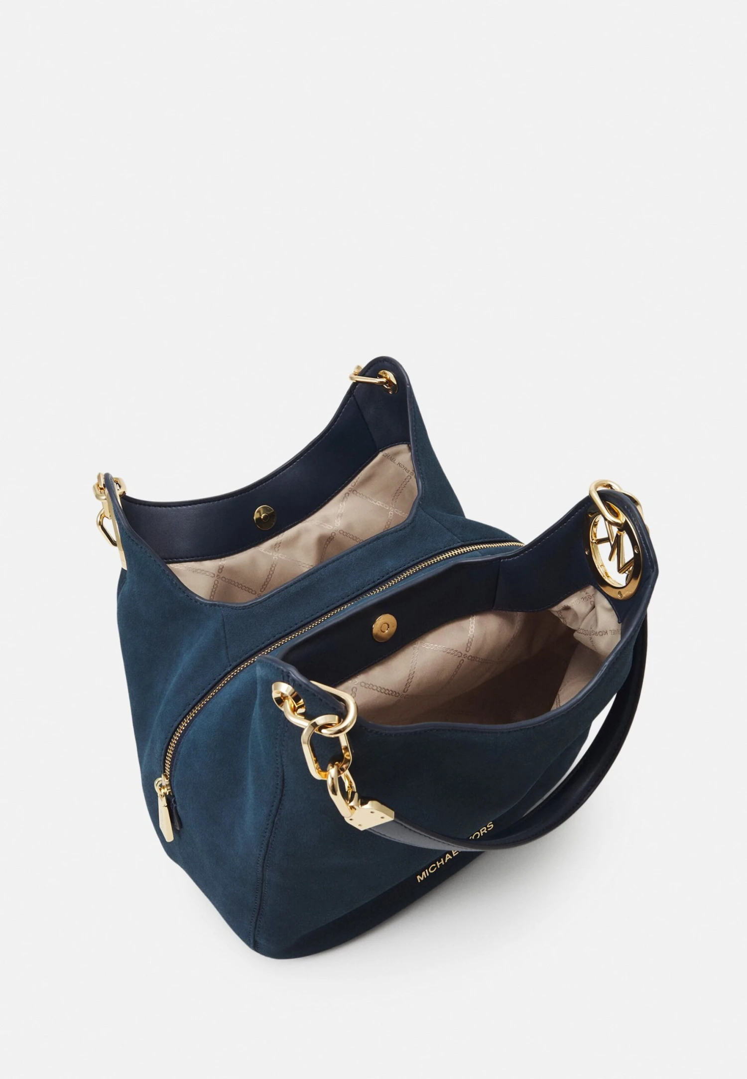 MICHAEL Michael Kors Lillie Chain Tote - Handtas - Navy 5 MICHAEL Michael Kors Lillie Chain Tote - Handtas - Navy - Afbeelding 3